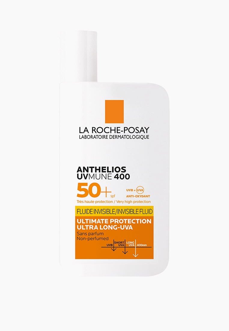 Флюид для лица солнцезащитный La Roche-Posay, цвет: прозрачный ...