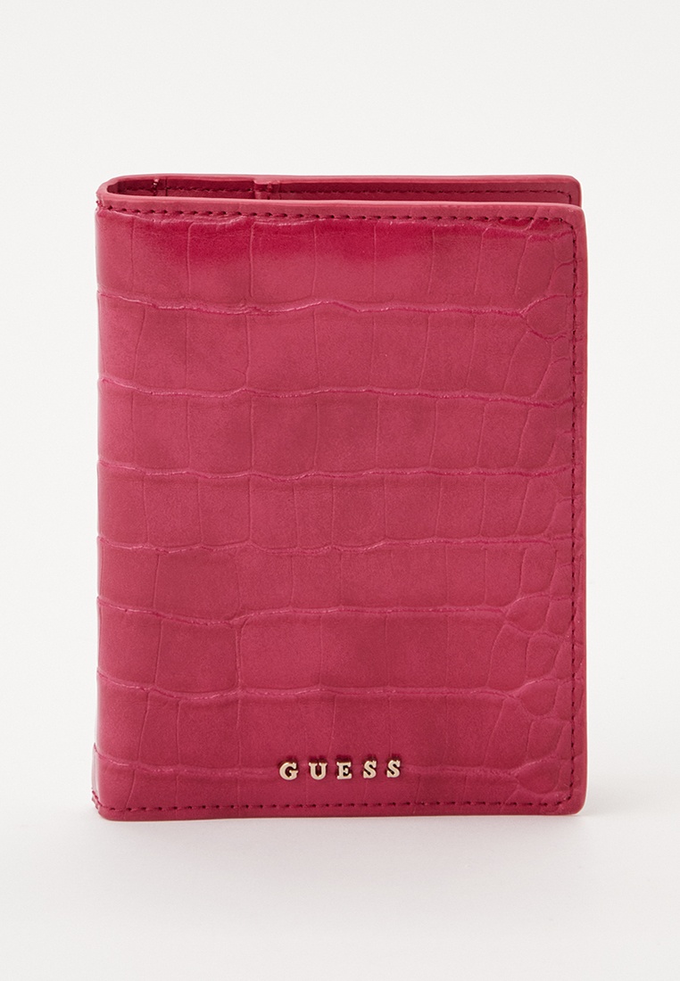 Обложка для паспорта Guess, цвет: фуксия, RTLADJ464001 — купить в ...