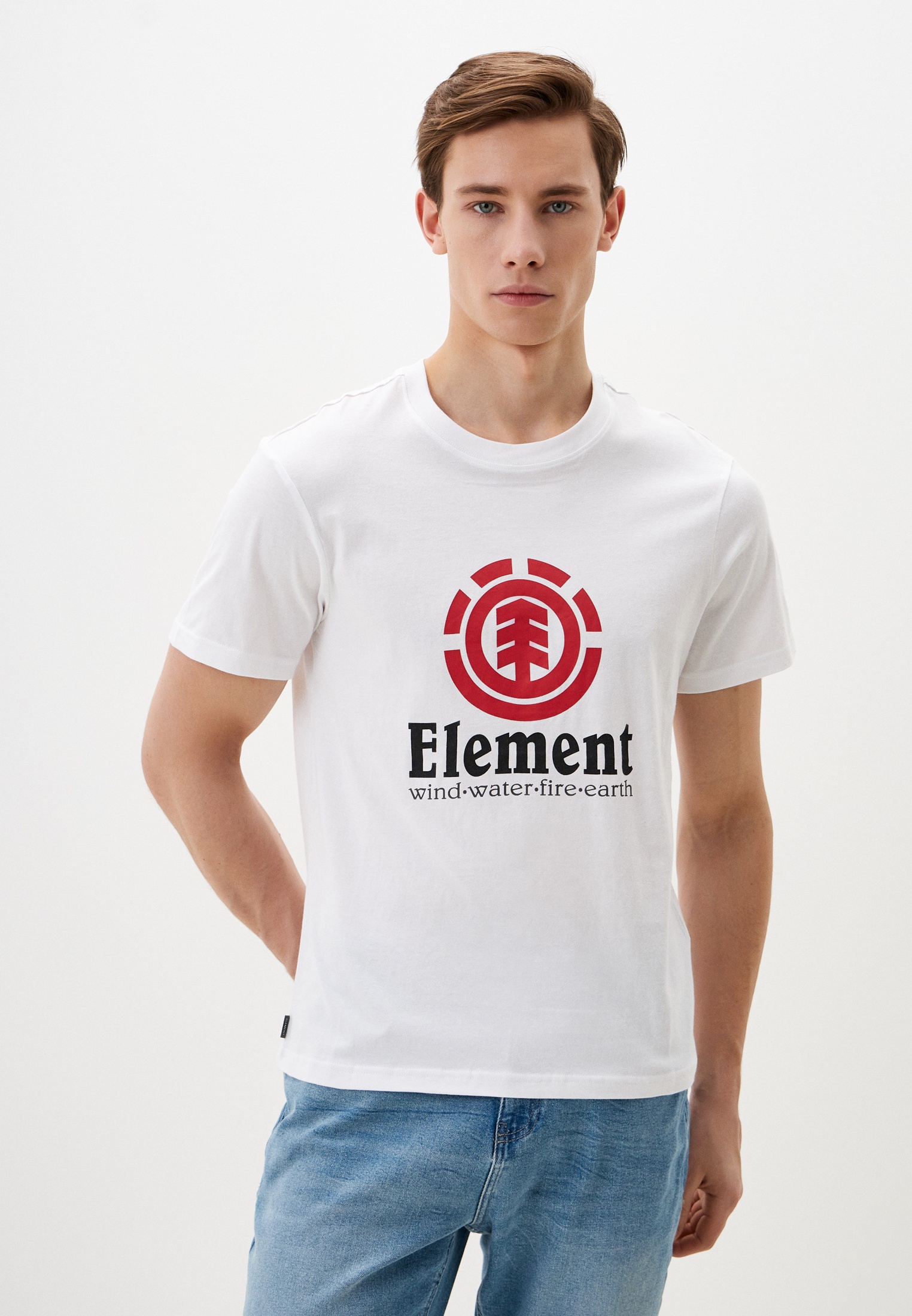 Футболка Element VERTICAL TEES WBB0, цвет: белый, RTLADJ658001 — купить ...