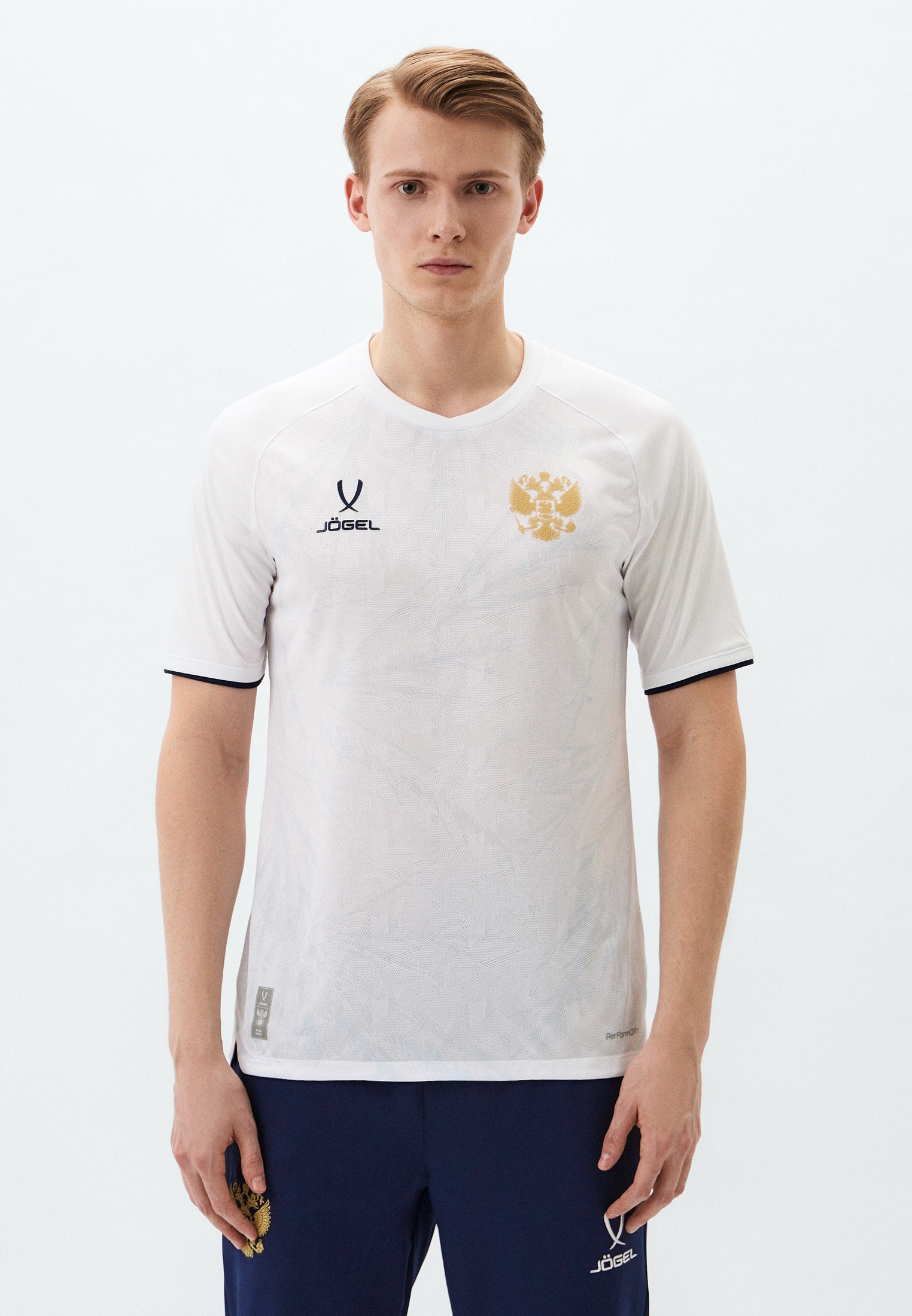 Футболка спортивная Jogel NATIONAL PerFormDRY Away Jersey, цвет: белый ...