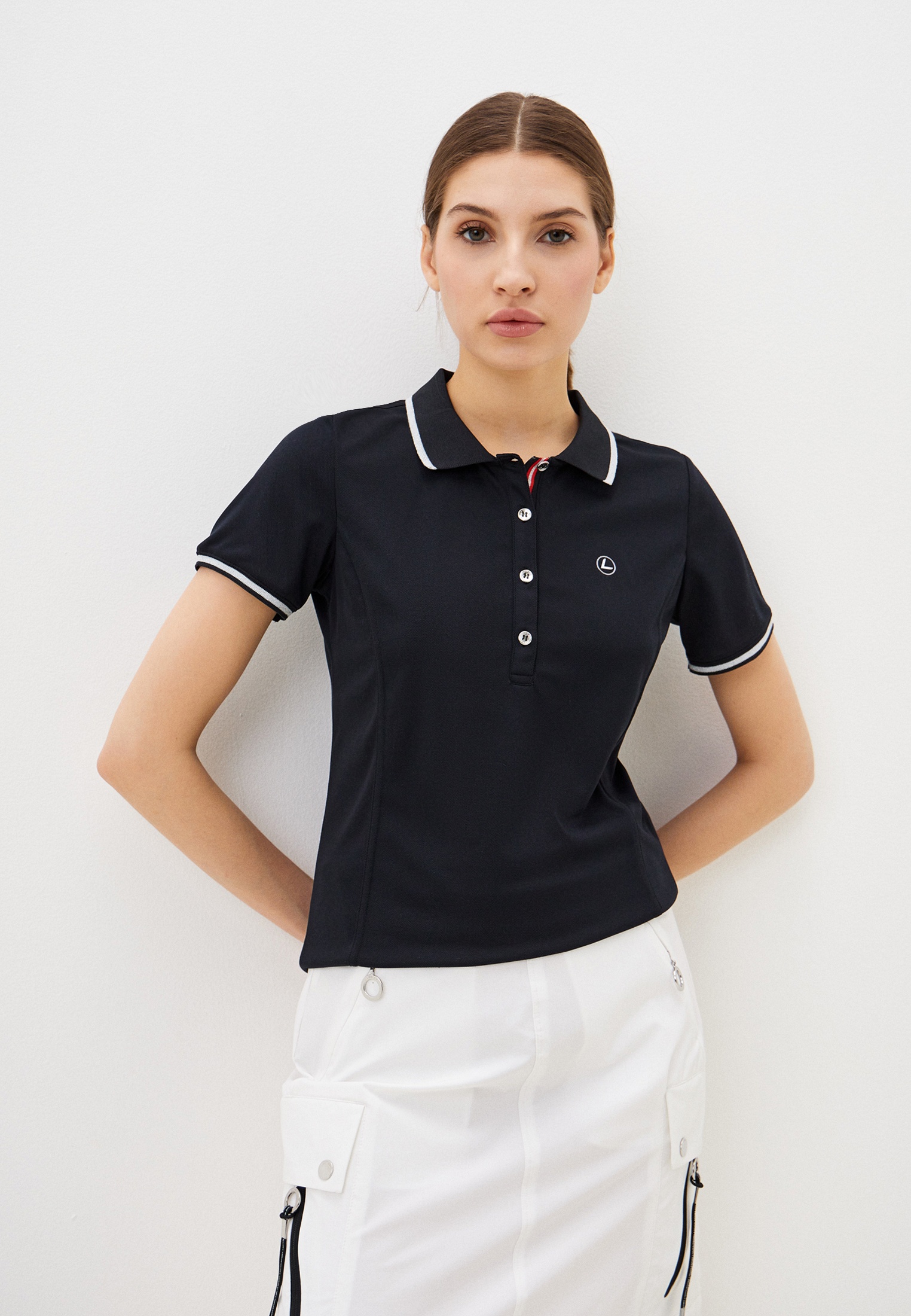 Поло Luhta LUHTA KIVIMAA, цвет: синий, RTLADJ768301 — купить в интернет ...