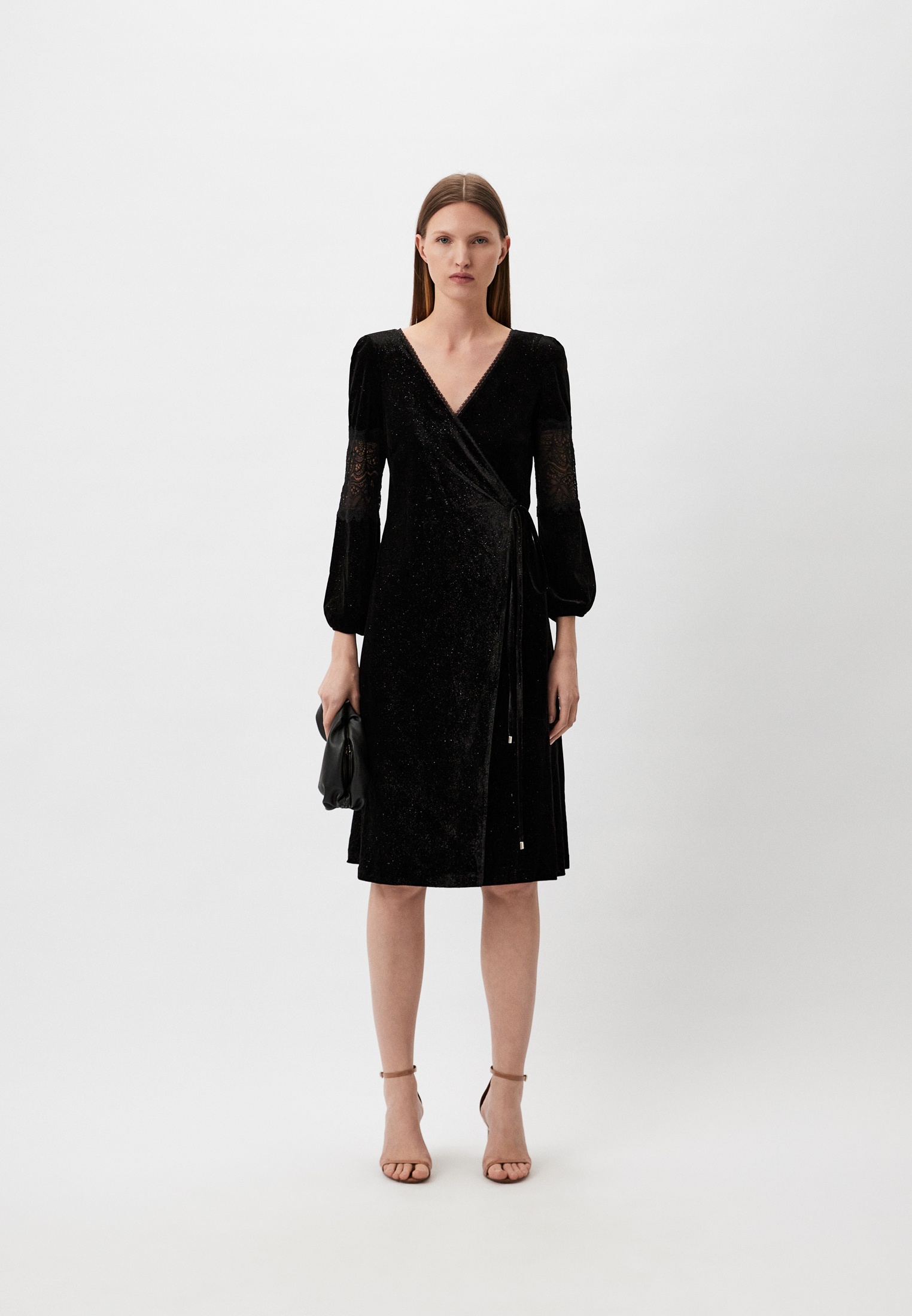 Платье Patrizia Pepe, цвет: черный, RTLADJ875301 — купить в интернет ...