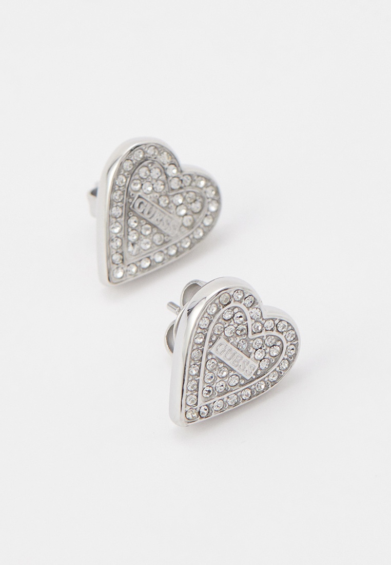 Серьги Guess, цвет: серебряный, RTLADK100301 — купить в интернет ...