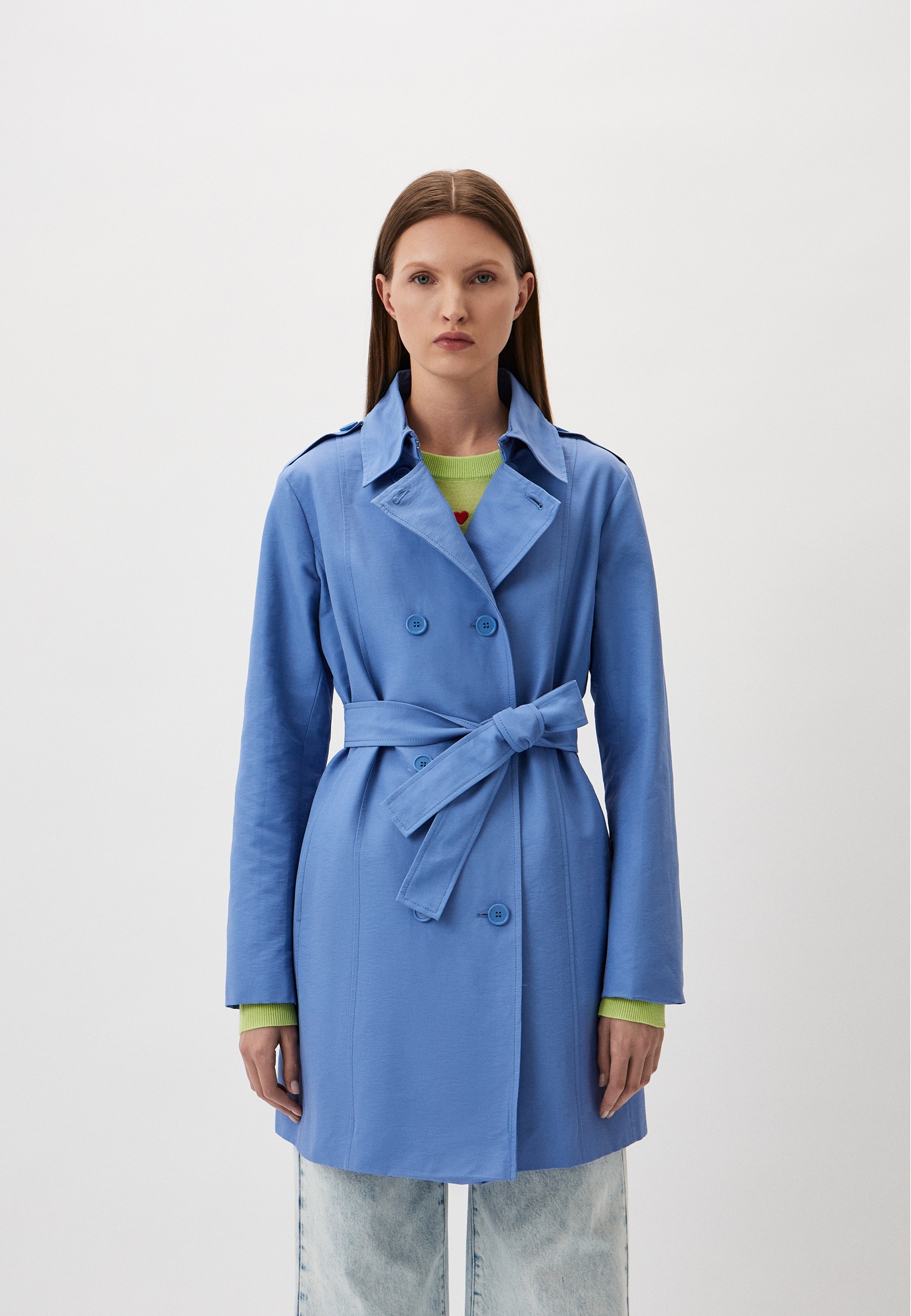 Плащ Max&Co MILOVE, цвет: синий, RTLADK213801 — купить в интернет ...