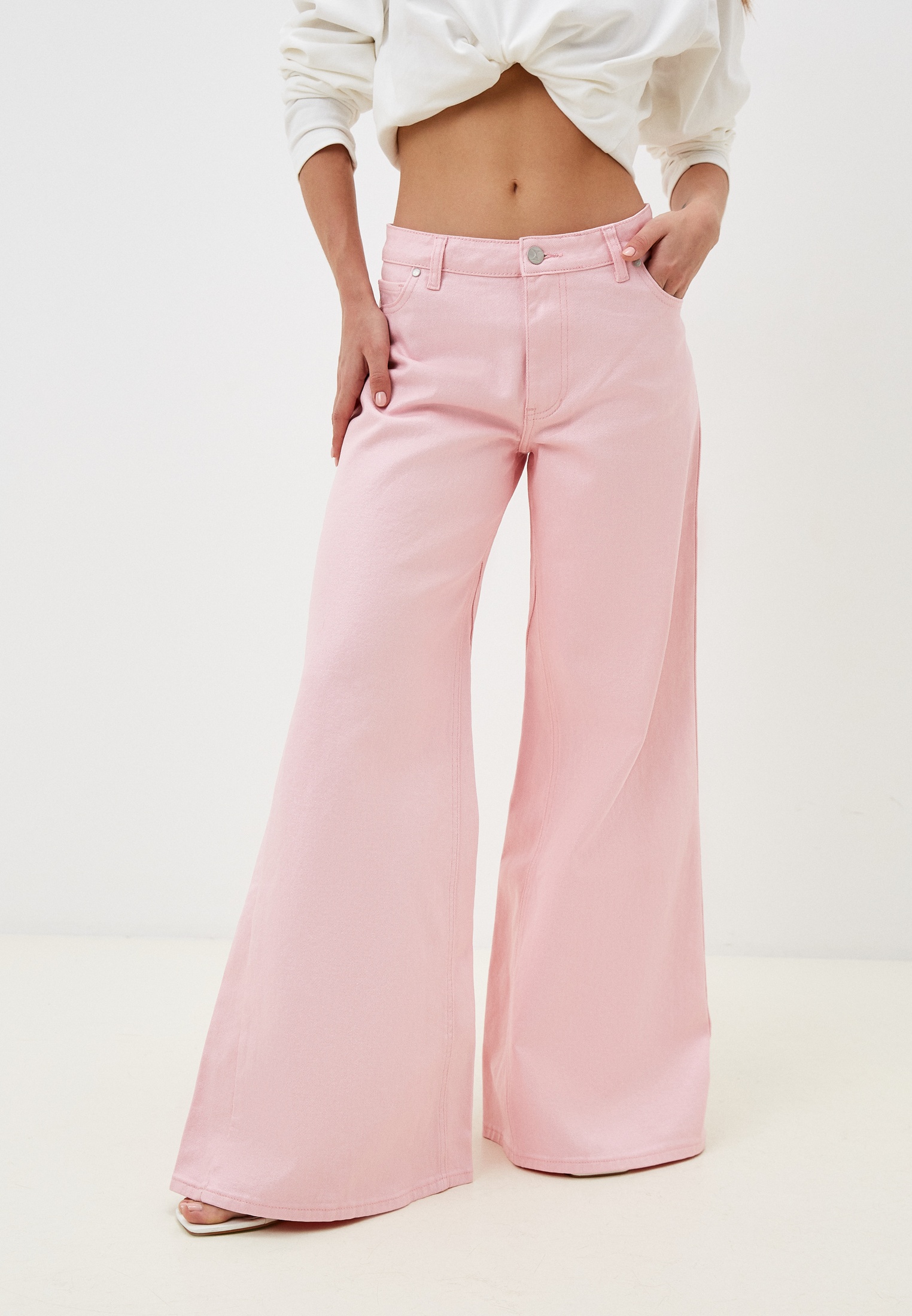 Джинсы Irnby, цвет: розовый, RTLADK443201 — купить в интернет-магазине ...