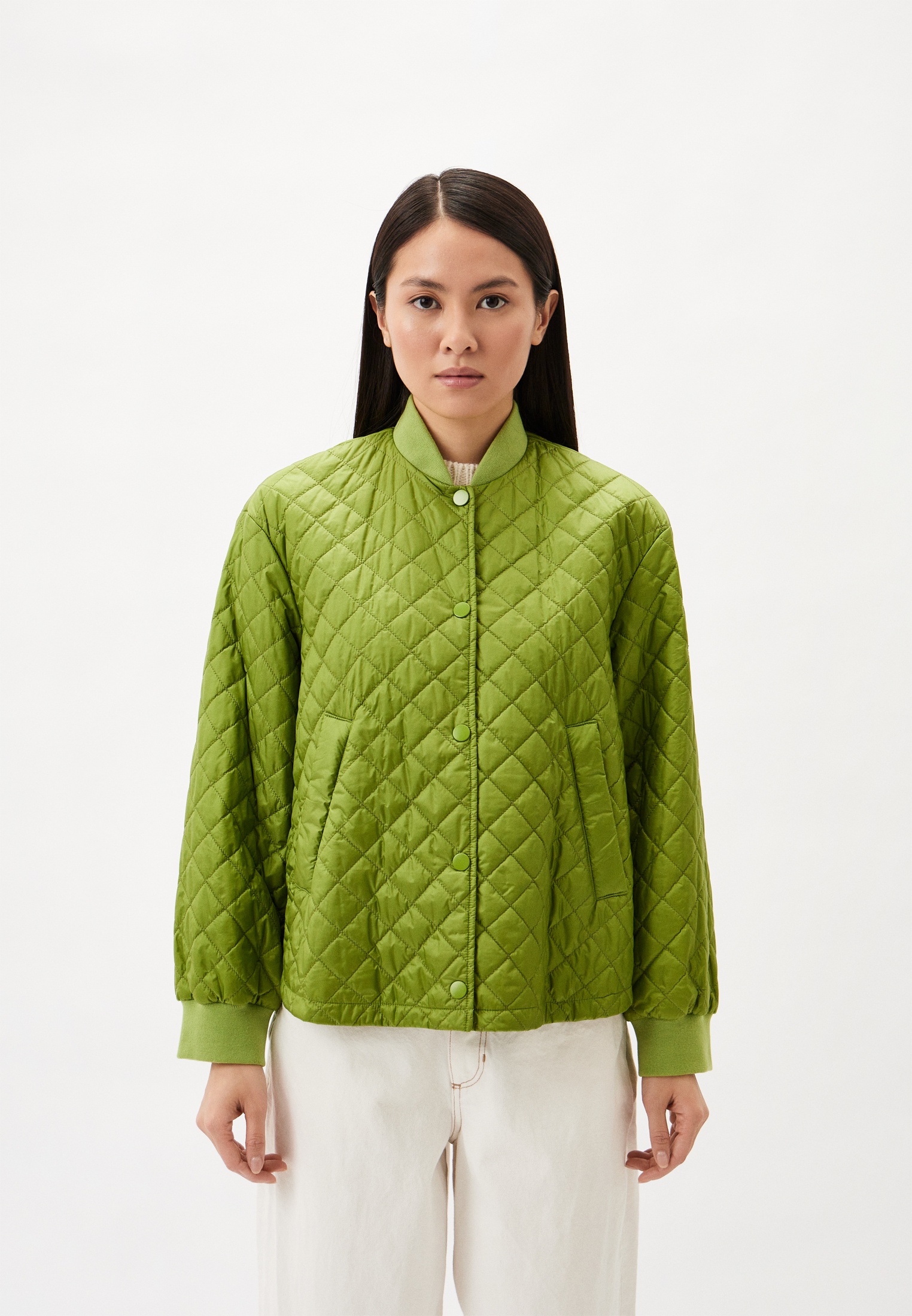 Куртка утепленная Max Mara Leisure MARTORA, цвет: зеленый, RTLADK471901 ...