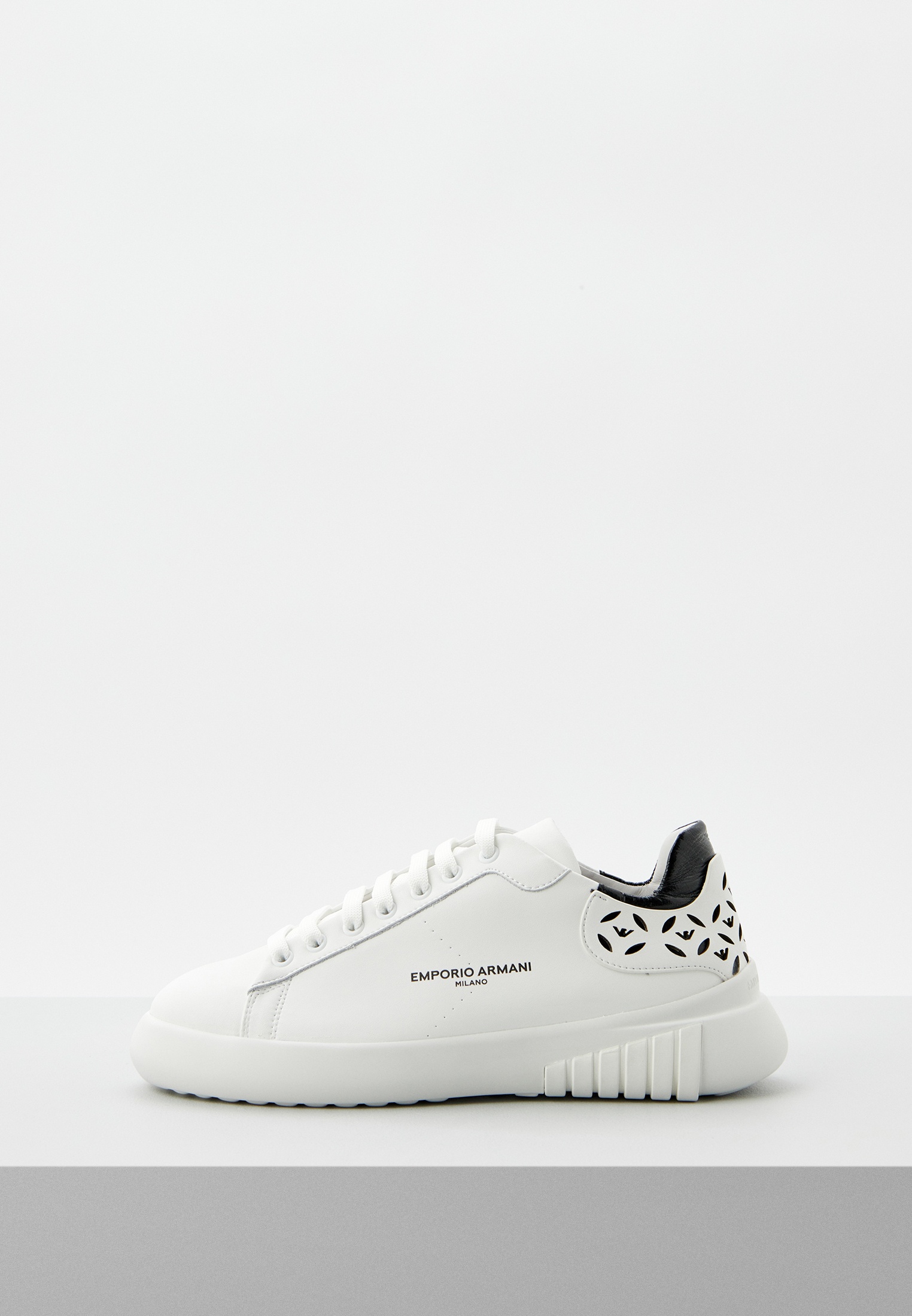 Кеды Emporio Armani, цвет: белый, RTLADK604401 — купить в интернет ...