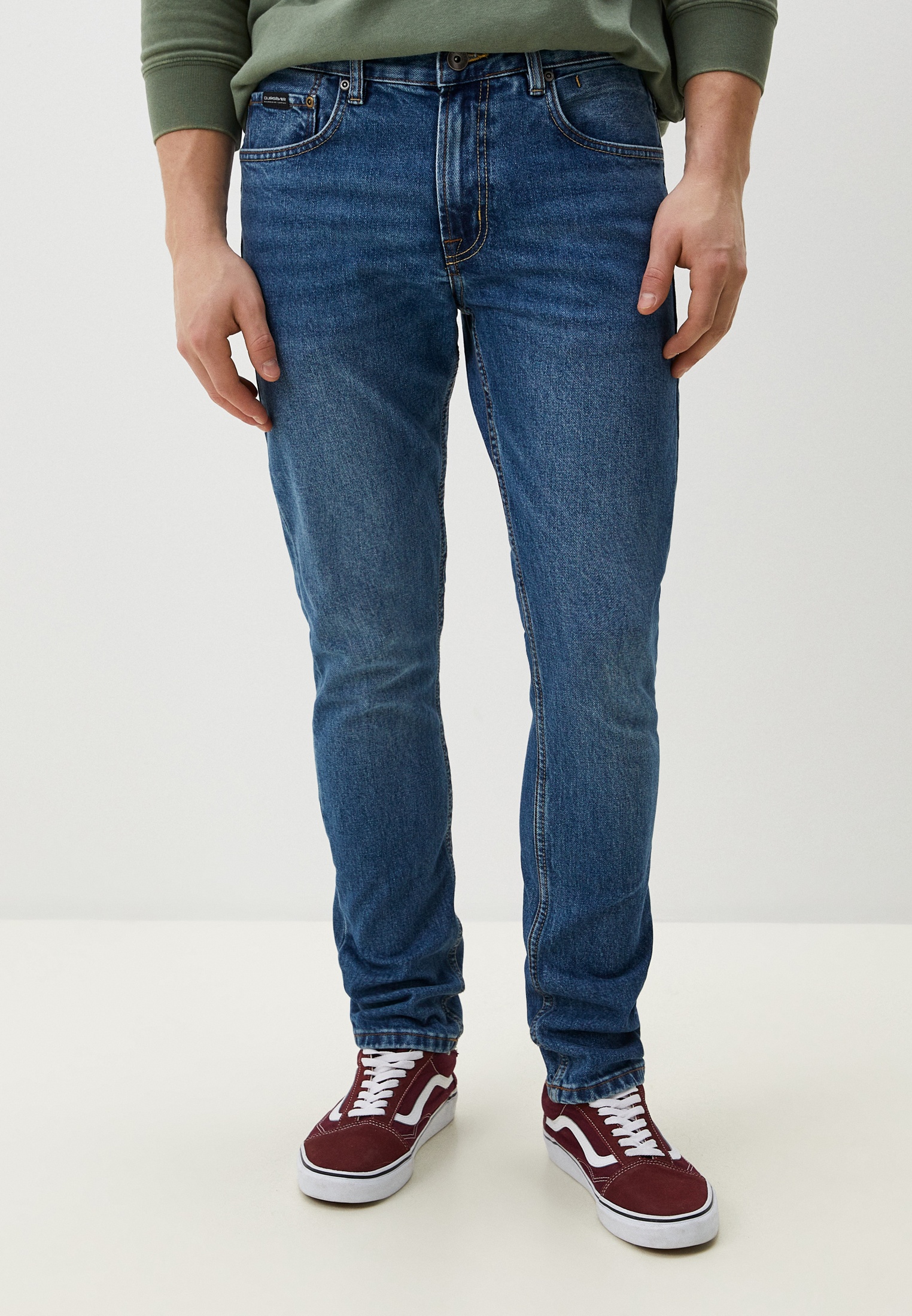 Джинсы Quiksilver, цвет: голубой, RTLADK739401 — купить в интернет ...