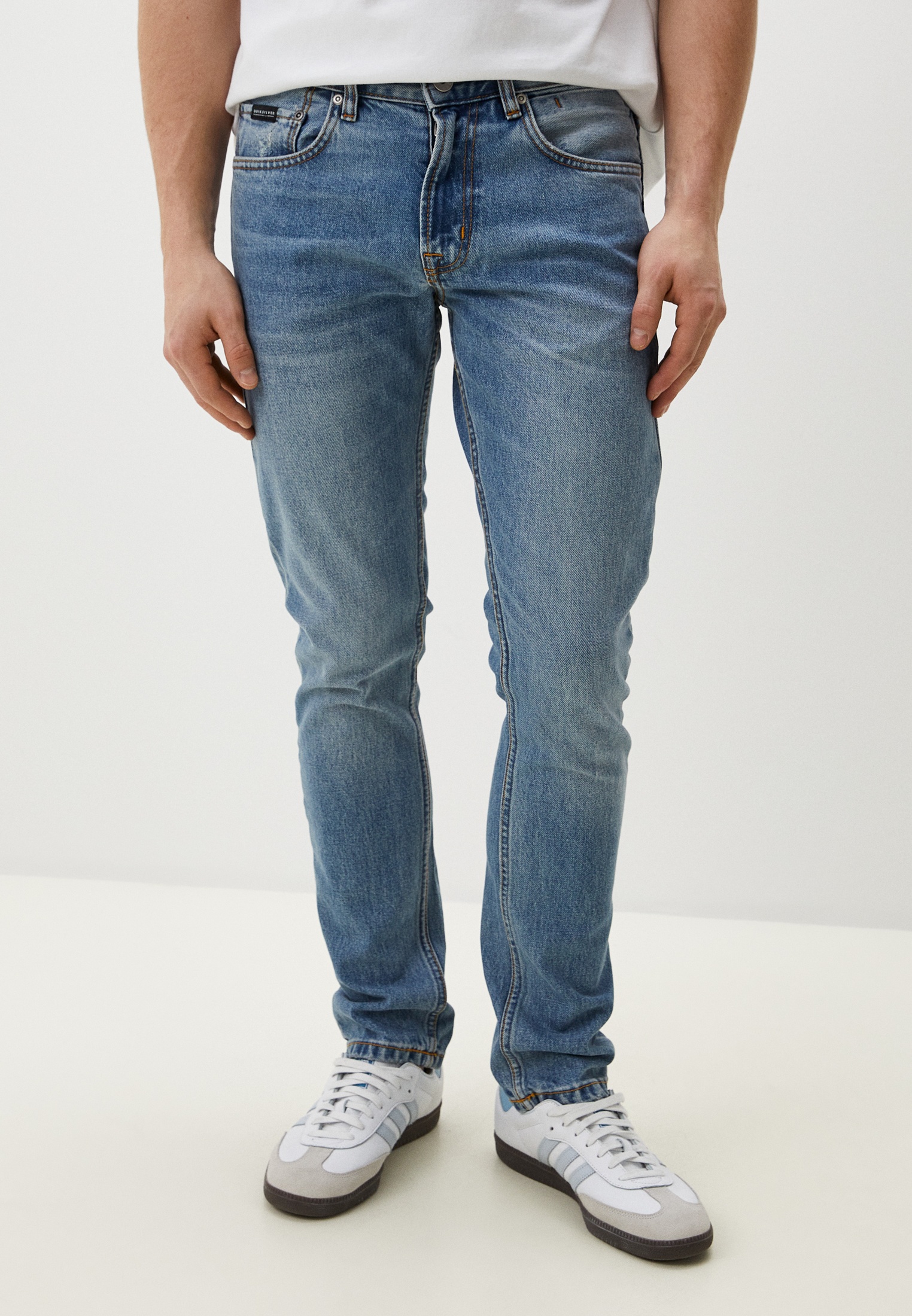 Джинсы Quiksilver, цвет: голубой, RTLADK739801 — купить в интернет ...