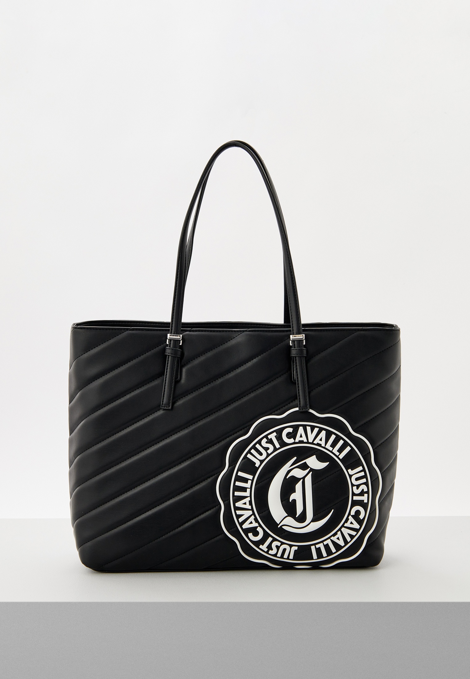 Сумка Just Cavalli, цвет: черный, RTLADK956701 — купить в интернет ...