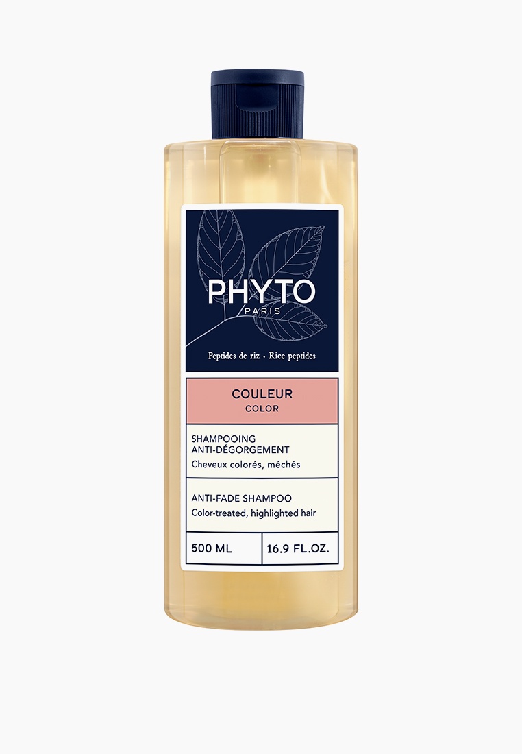 Шампунь Phyto для интенсивного и сияющего цвета, цвет: прозрачный ...