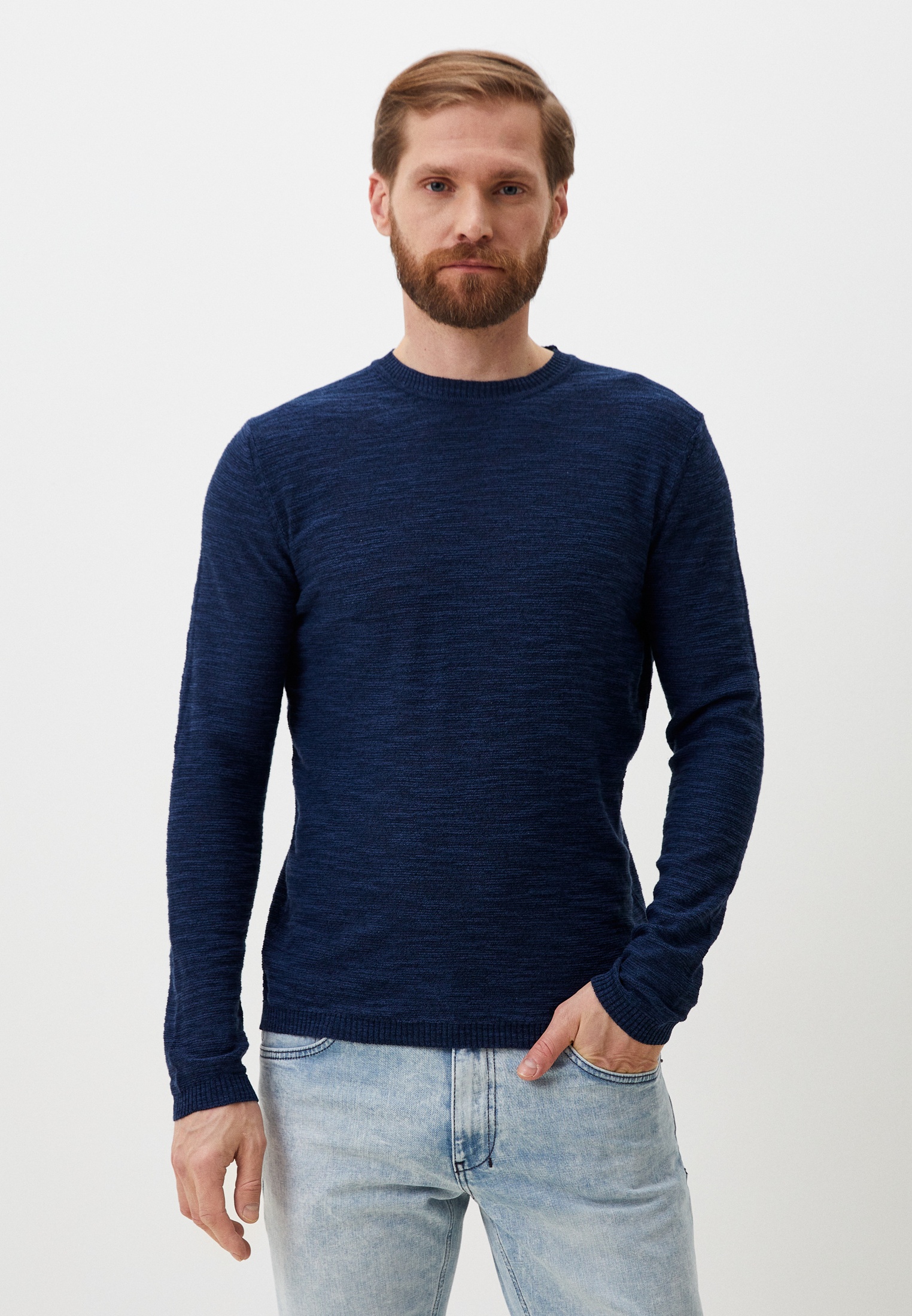 Джемпер Sisley, цвет: синий, RTLADK993301 — купить в интернет-магазине ...