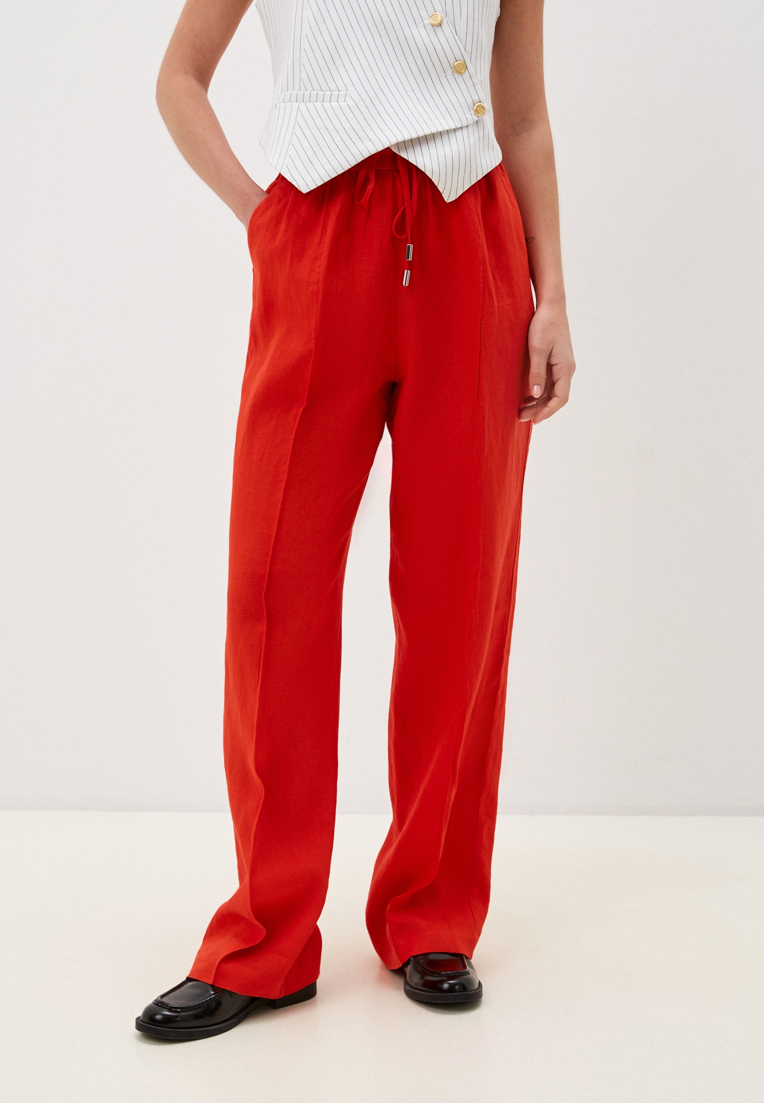 Брюки United Colors of Benetton, цвет: красный, RTLADL006801 — купить в ...