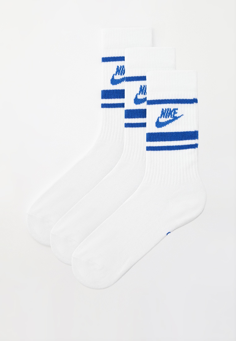Носки 3 пары Nike Sportswear Dri-FIT Everyday Es, цвет: белый ...