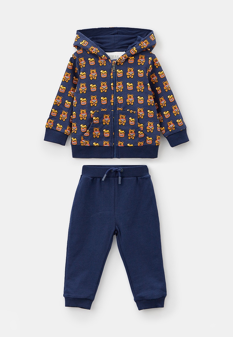 Костюм спортивный Guess, цвет: синий, RTLADL073102 — купить в интернет ...