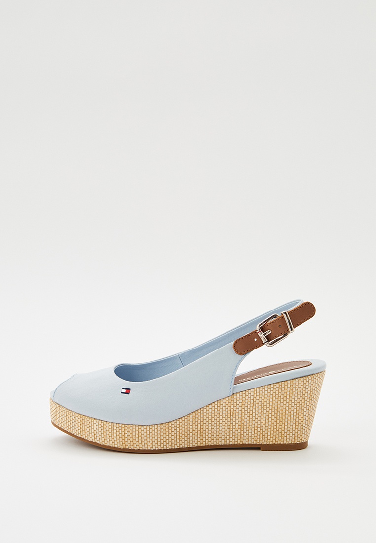 Босоножки Tommy Hilfiger, цвет: голубой, RTLADL318801 — купить в ...