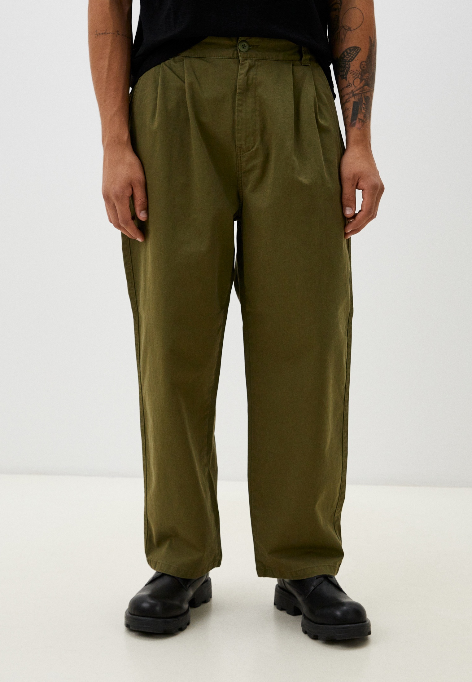 Брюки Carhartt WIP Marv, цвет: хаки, RTLADL583801 — купить в интернет ...