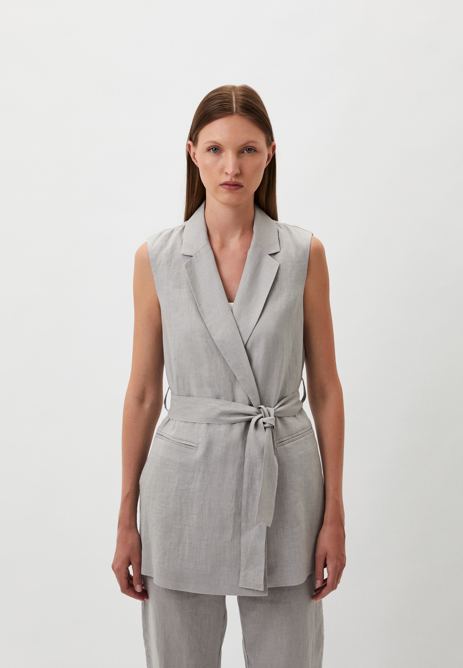 Жилет Armani Exchange, цвет: серый, RTLADL829501 — купить в интернет ...