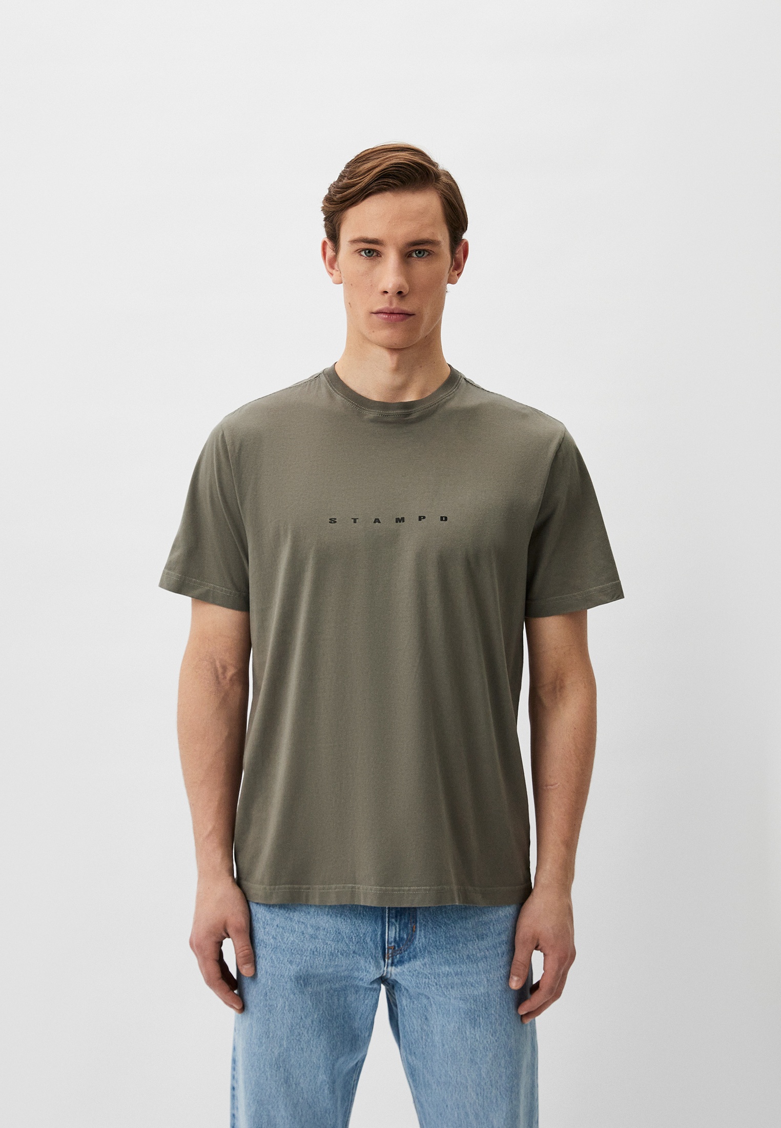 Футболка Stampd, цвет: хаки, RTLADM415501 — купить в интернет-магазине ...