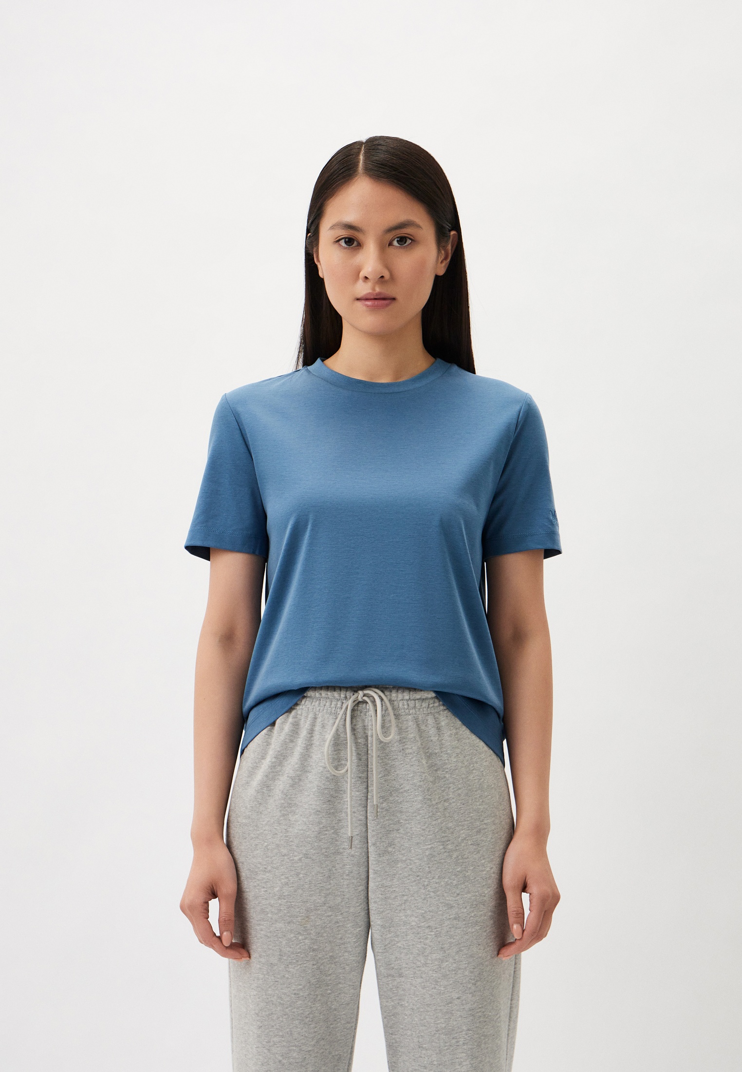 Футболка Max Mara Leisure COSMO, цвет: голубой, RTLADM486401 — купить в ...