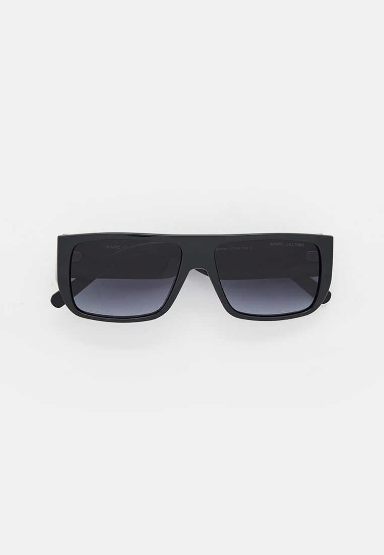 Очки солнцезащитные Marc Jacobs MARC LOGO 096/S 80S, цвет: черный ...