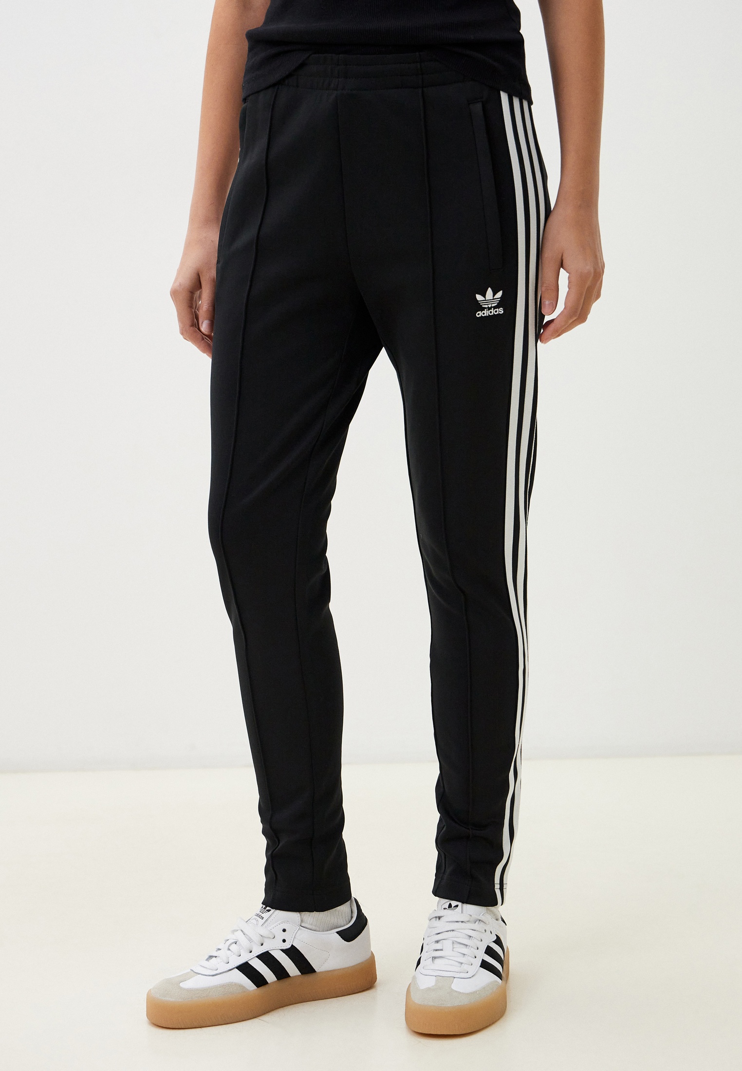 Брюки спортивные adidas Originals SST CLASSIC TP, цвет: черный ...