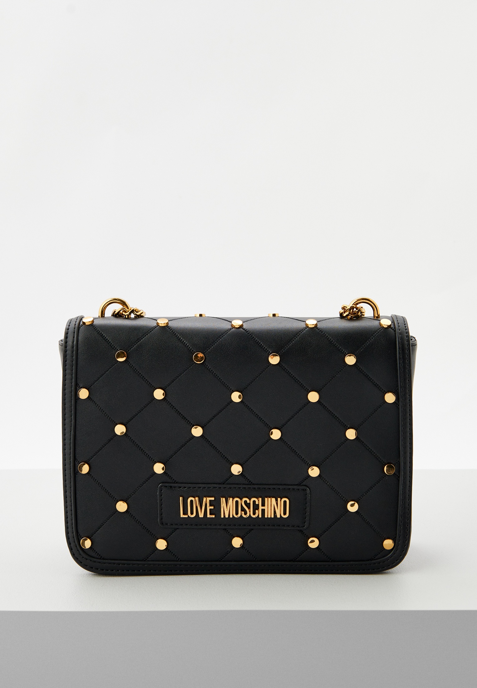 Сумка Love Moschino, цвет: черный, RTLADM624701 — купить в интернет ...