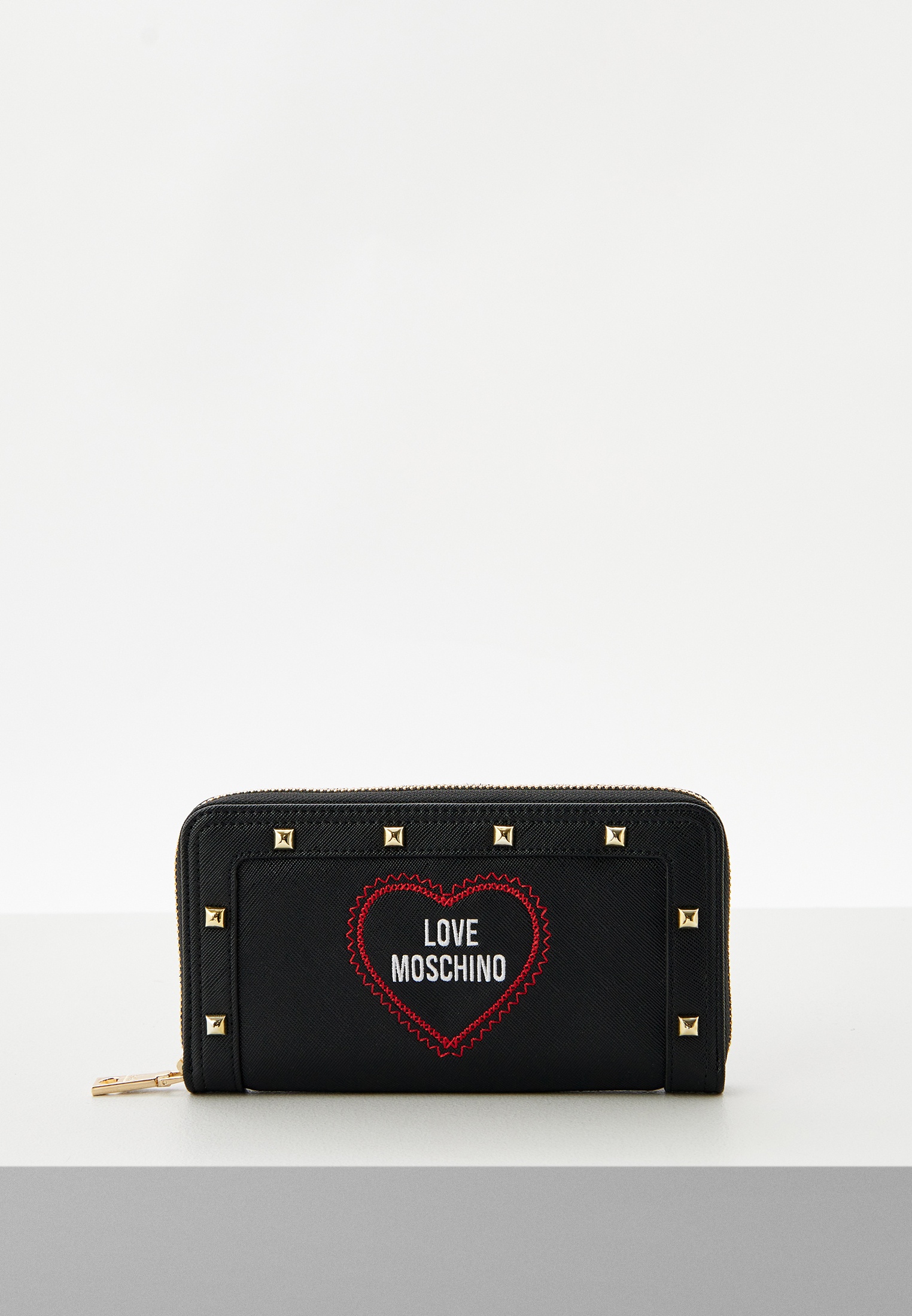 Кошелек Love Moschino, цвет: черный, RTLADM626401 — купить в интернет ...