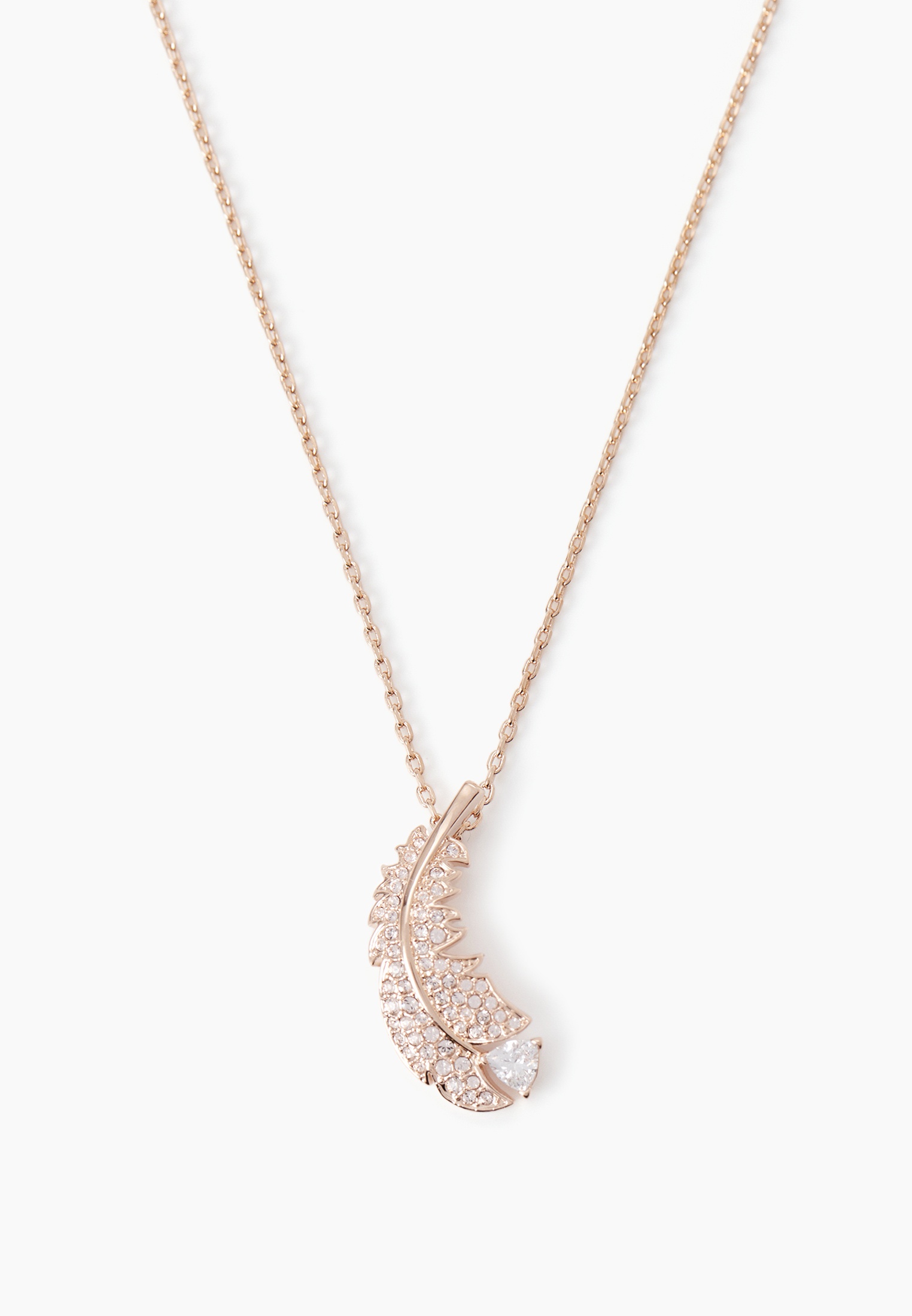Колье Swarovski® Nice, с гальваническим покрытием из золота, рутения ...