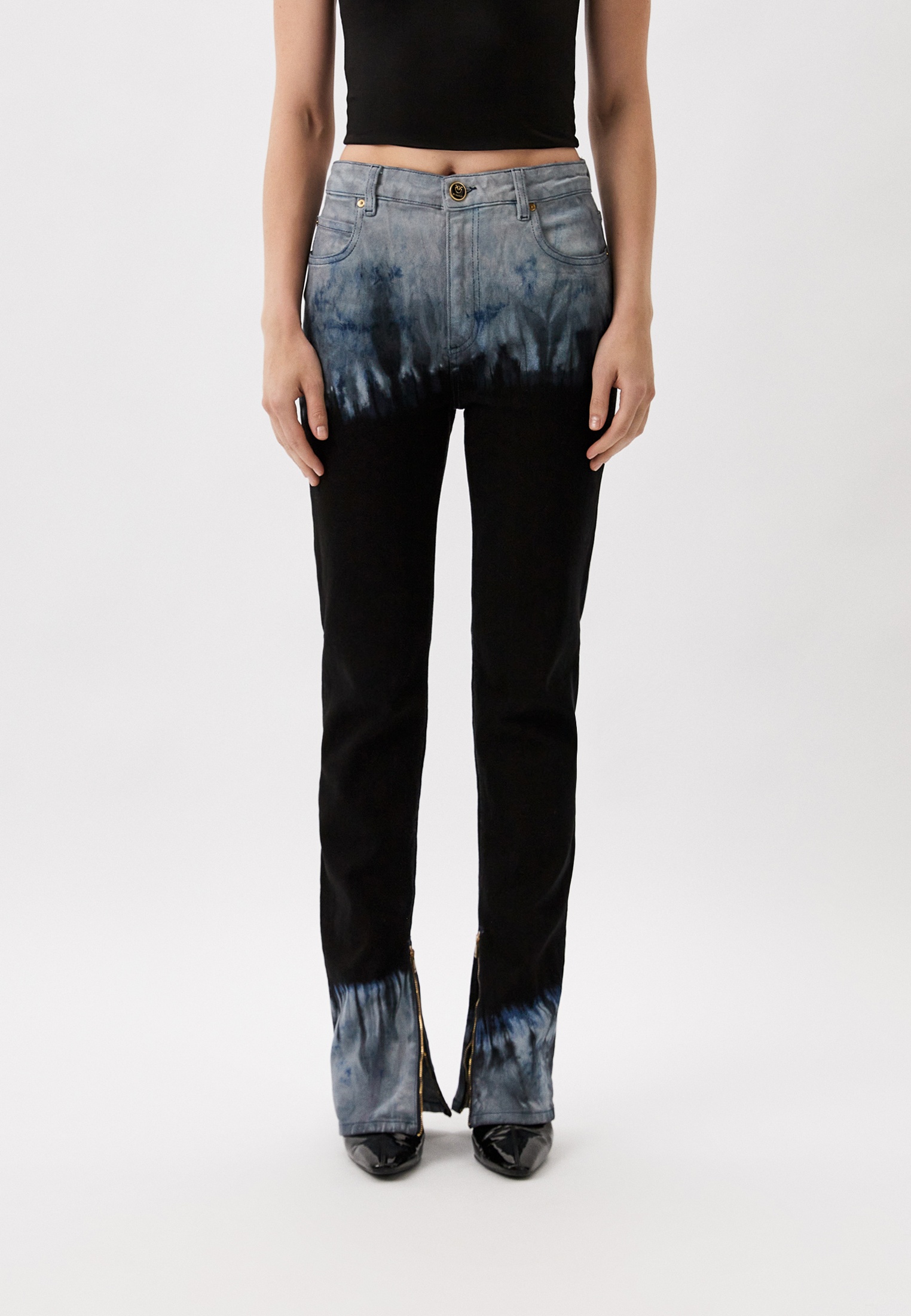 Джинсы Pinko, цвет: черный, RTLADM721401 — купить в интернет-магазине ...