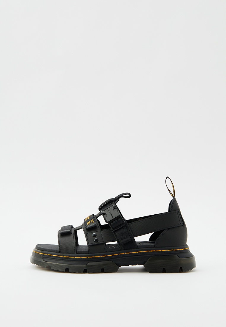 Сандалии Dr. Martens Pearson Black Element & Black Webbing, цвет ...