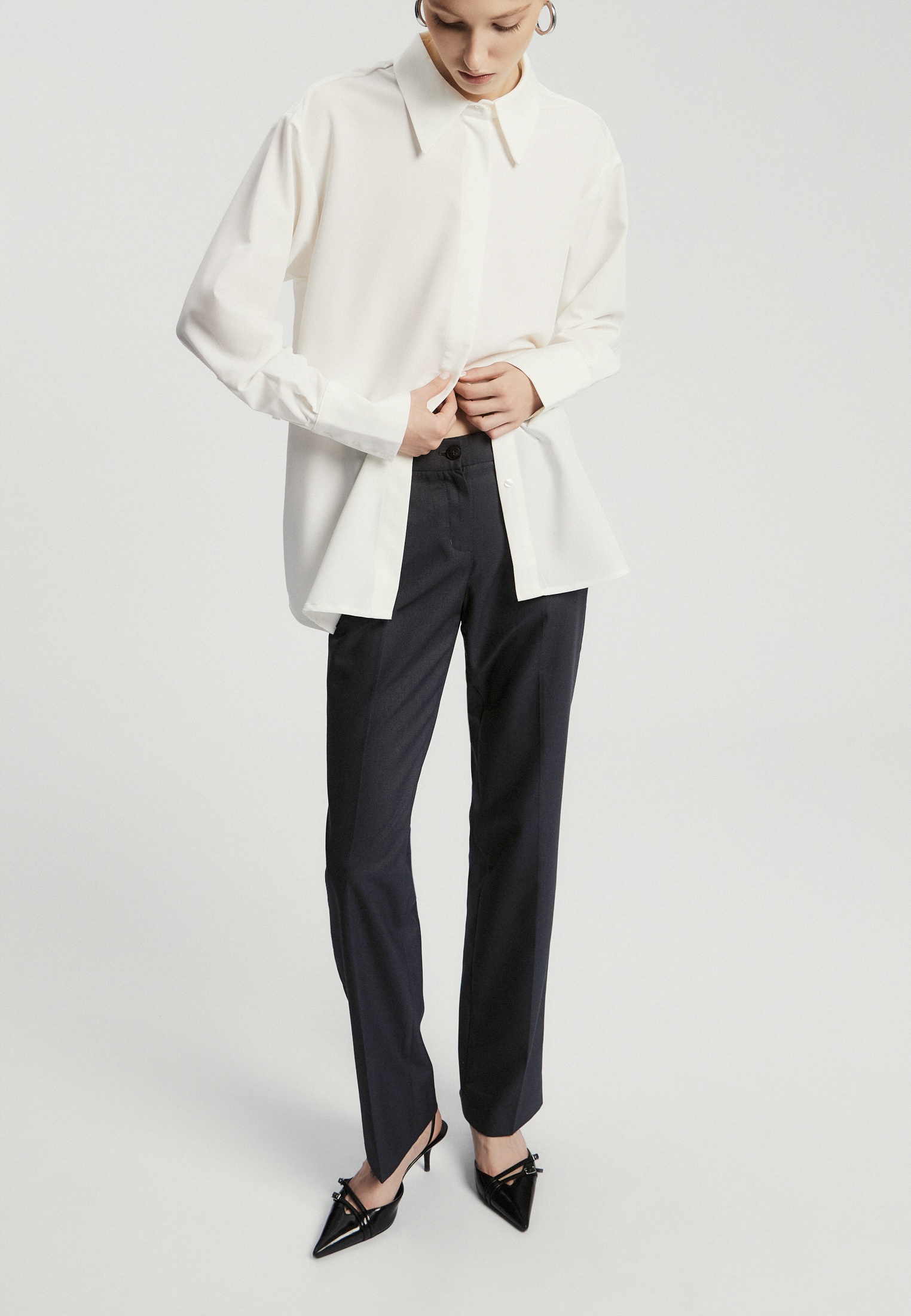 Брюки Nume, цвет: серый, RTLADM849401 — купить в интернет-магазине Lamoda