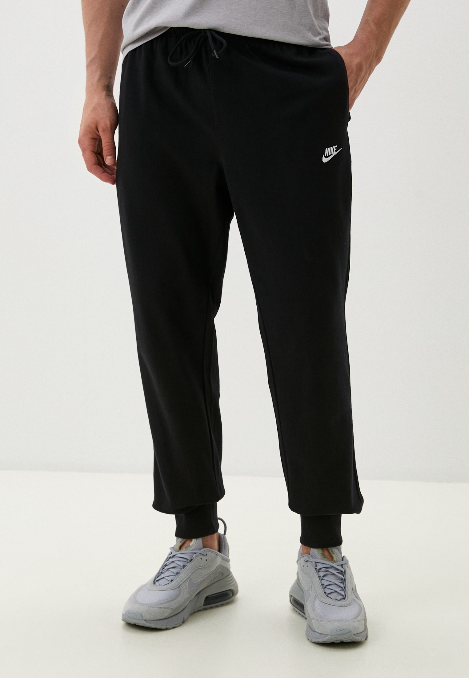 Брюки спортивные Nike M NK CLUB KNIT JOGGER, цвет: черный, RTLADM877901 ...