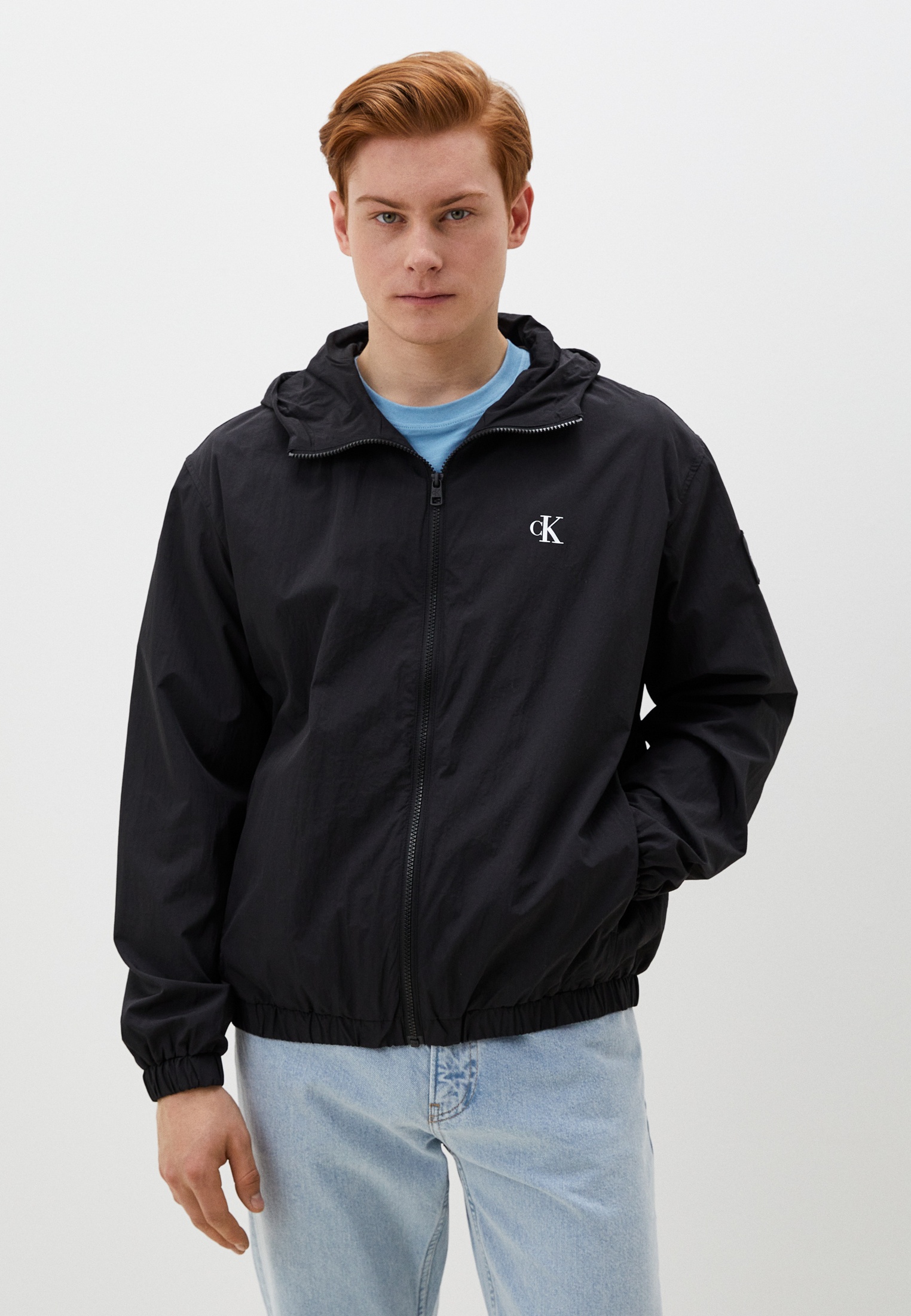 Ветровка Calvin Klein Jeans, цвет: черный, RTLADN141401 — купить в ...
