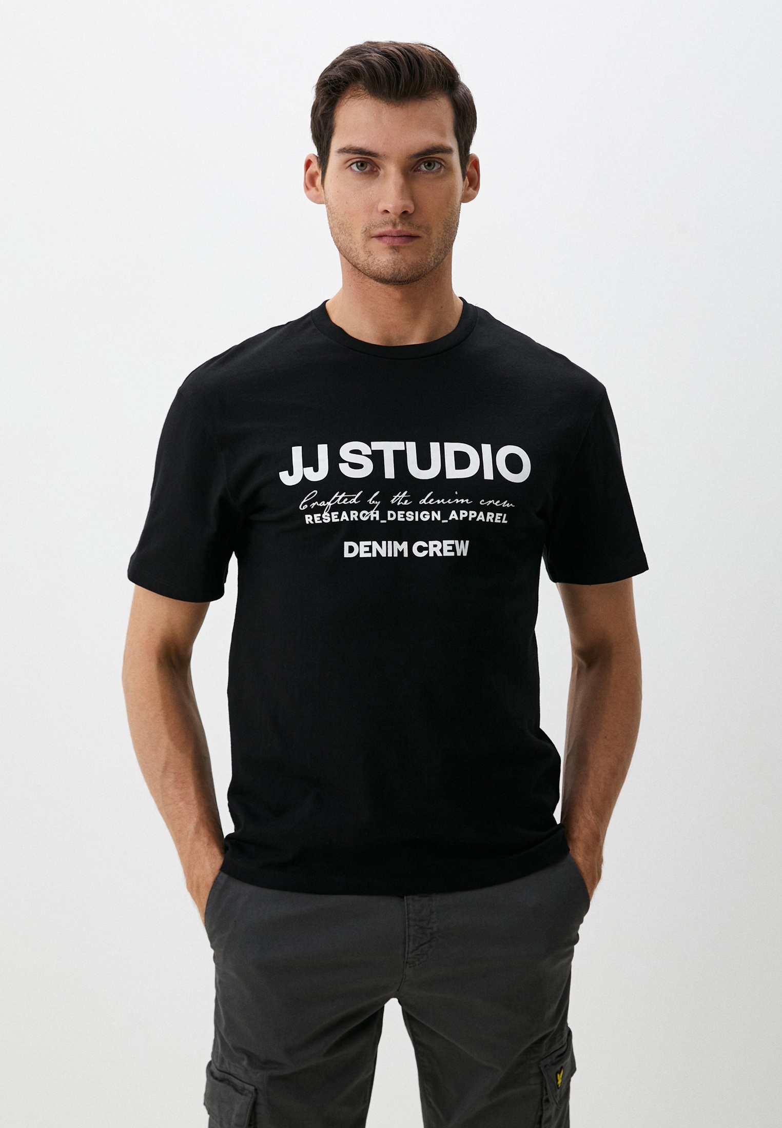 Футболка Jack & Jones, цвет: черный, RTLADN147801 — купить в интернет ...