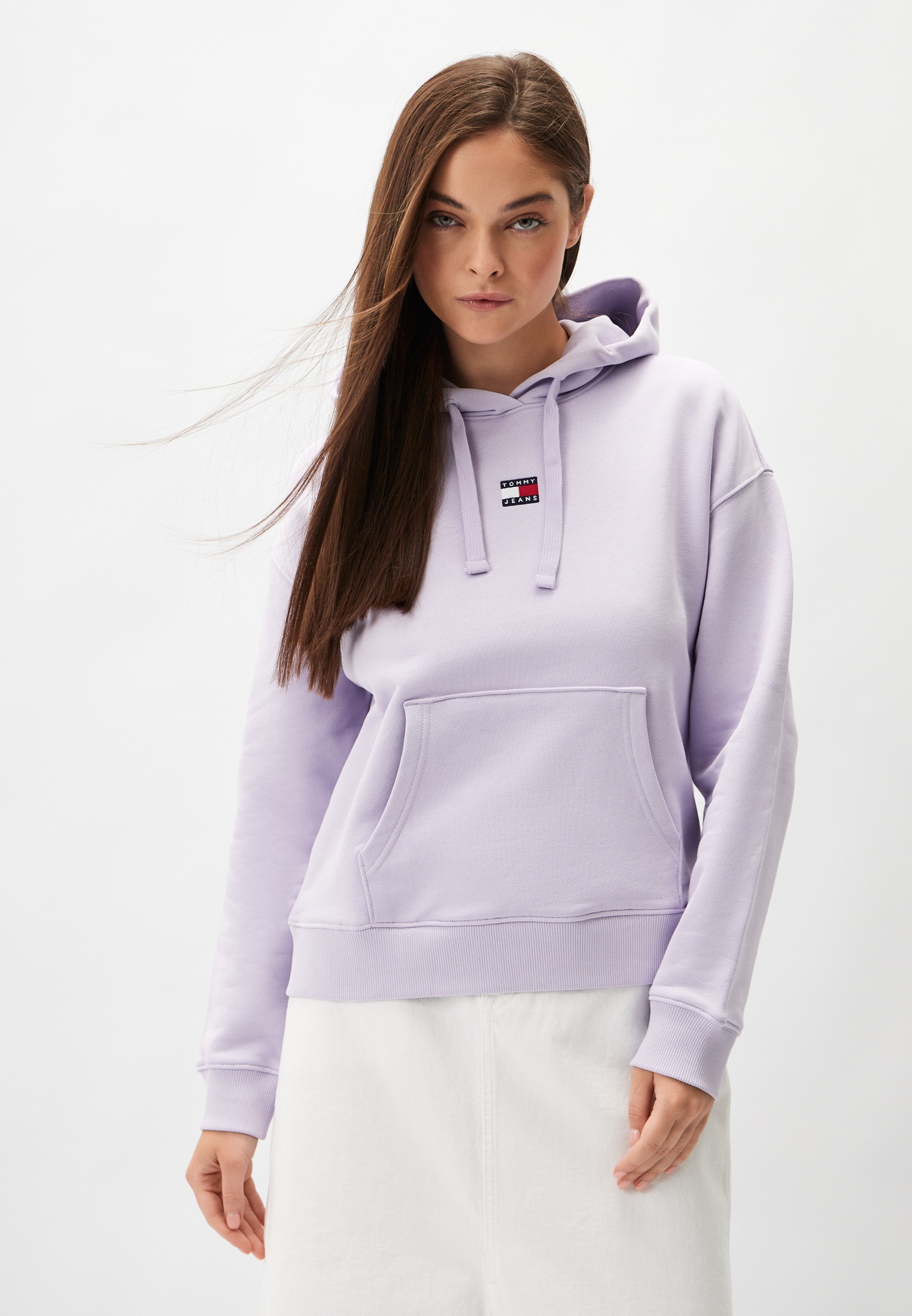 Худи Tommy Jeans, цвет: фиолетовый, RTLADN151801 — купить в интернет ...