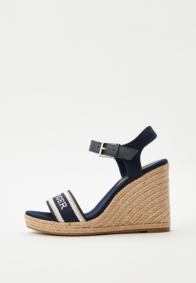 Босоножки Tommy Hilfiger, цвет: синий, RTLADN156401 — купить в интернет ...