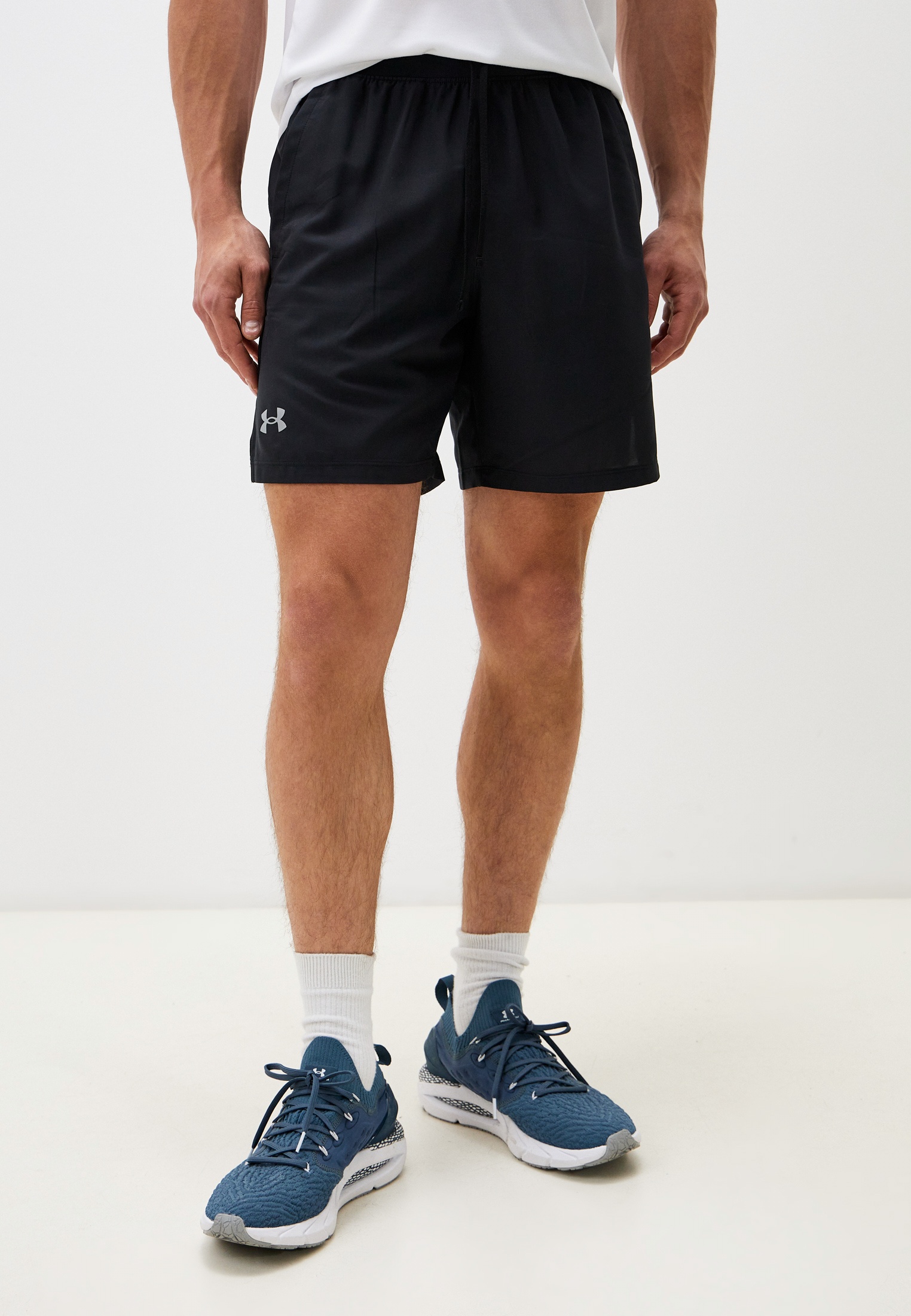 Шорты спортивные Under Armour UA LAUNCH 7 UNLINED SHORT, цвет: черный ...