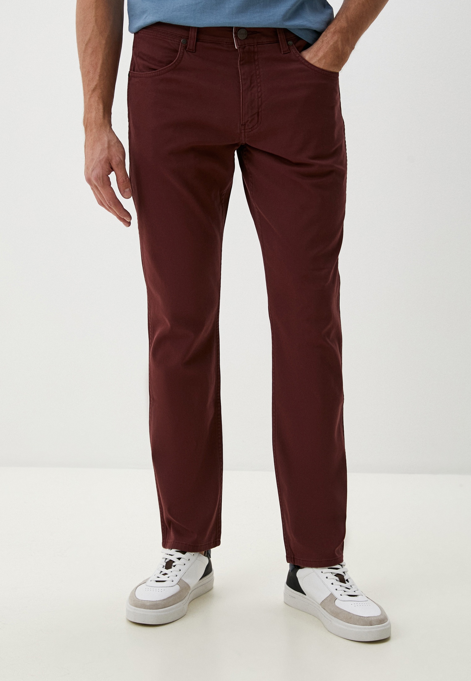 Брюки Wrangler REGULAR STRAIGHT, цвет: бордовый, RTLADN319801 — купить ...