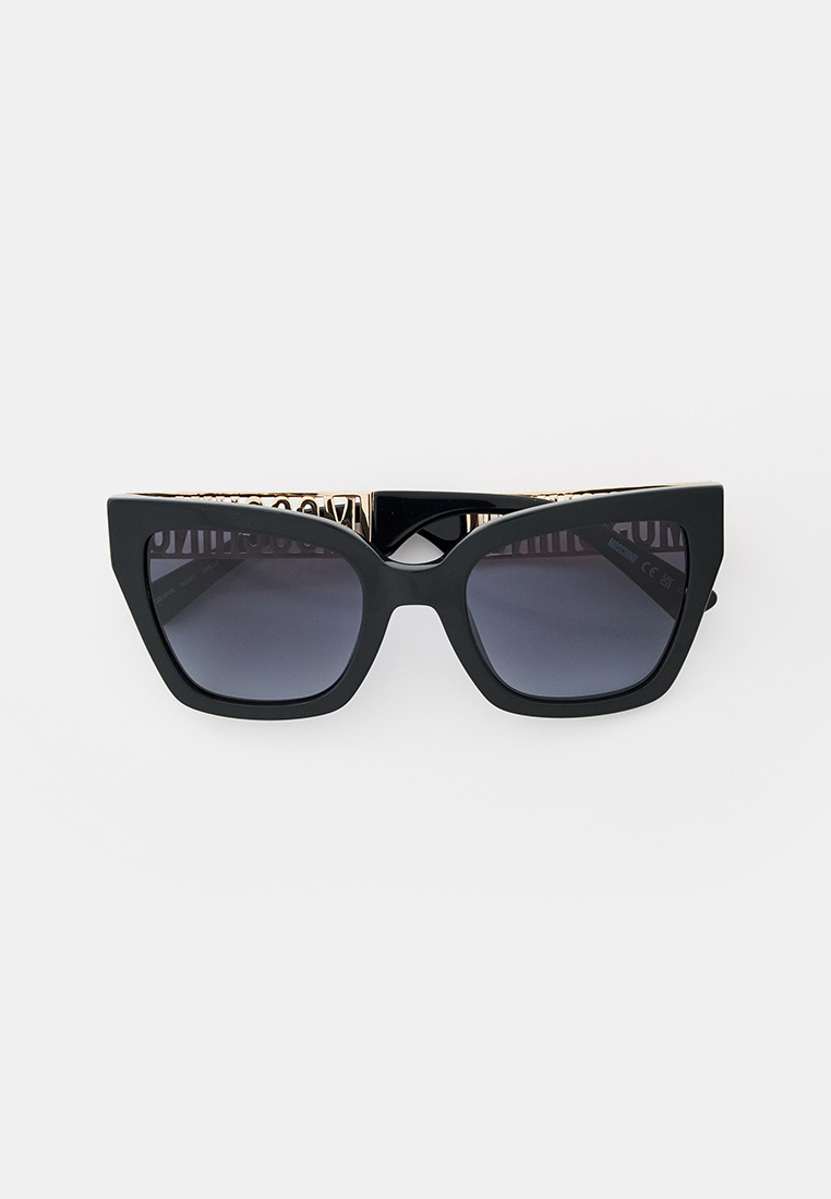 Очки солнцезащитные Moschino MOS161/S 807, цвет: черный, RTLADN331901 ...