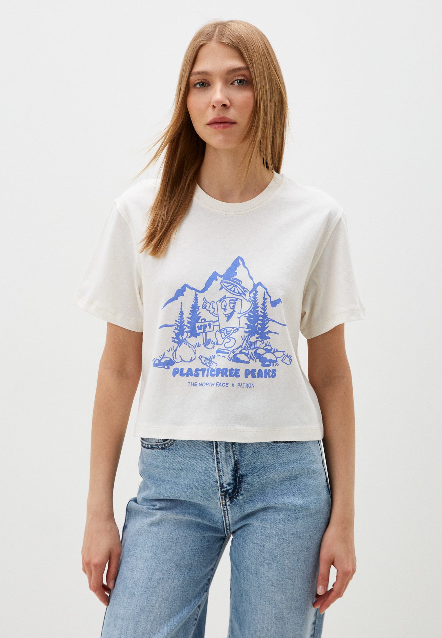 The North Face W Nature S S Tee RTLADN472801 Lamoda