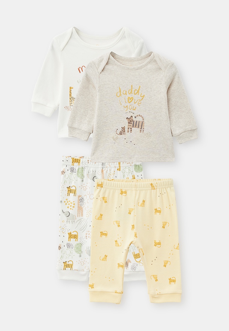 Пижамы 2 шт. Mothercare, цвет: белый, RTLADN877501 — купить в интернет ...