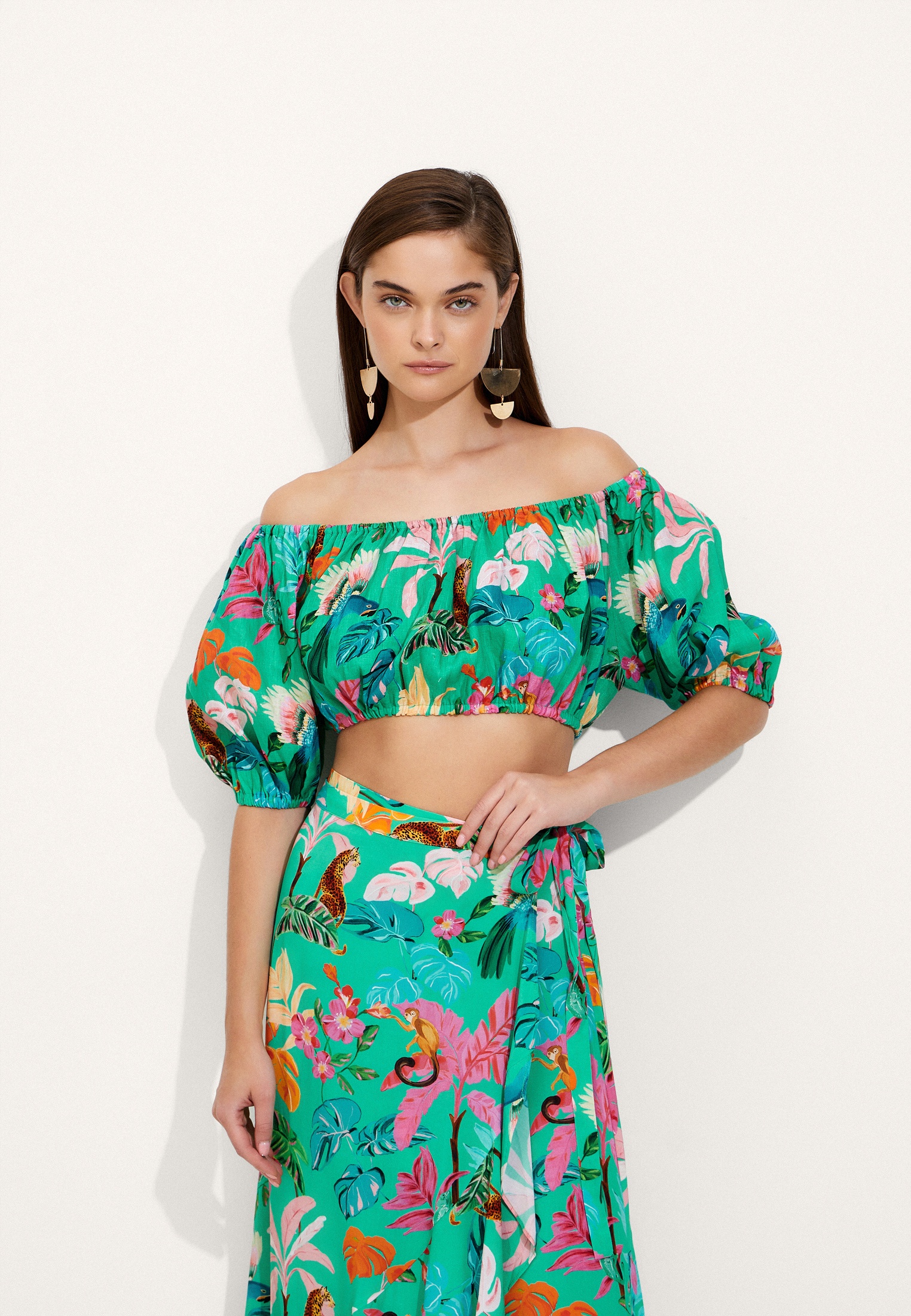 Топ пляжный Seafolly Australia, цвет: зеленый, RTLADN890601 — купить в ...