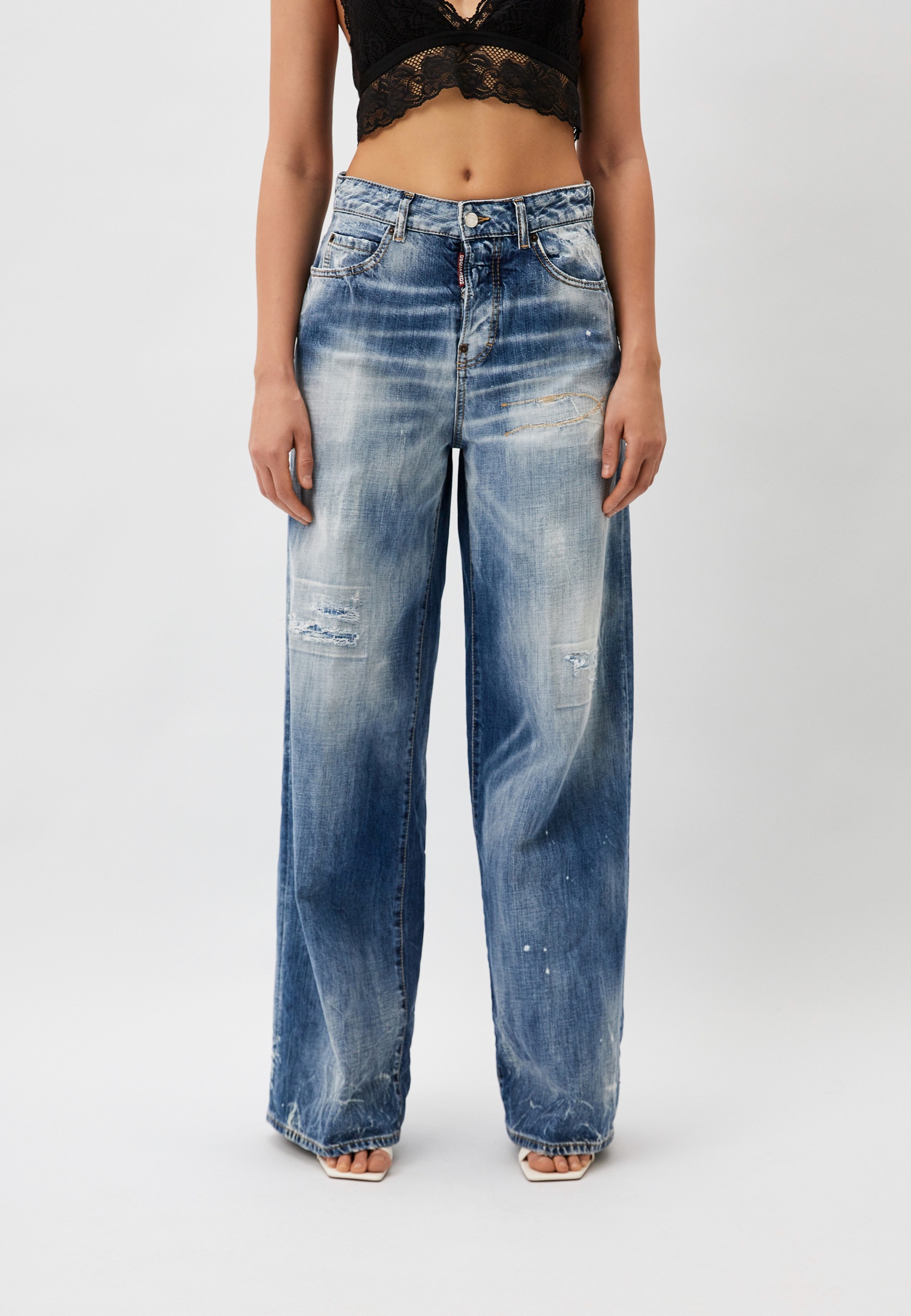 Джинсы Dsquared2, цвет: голубой, RTLADN904501 — купить в интернет ...