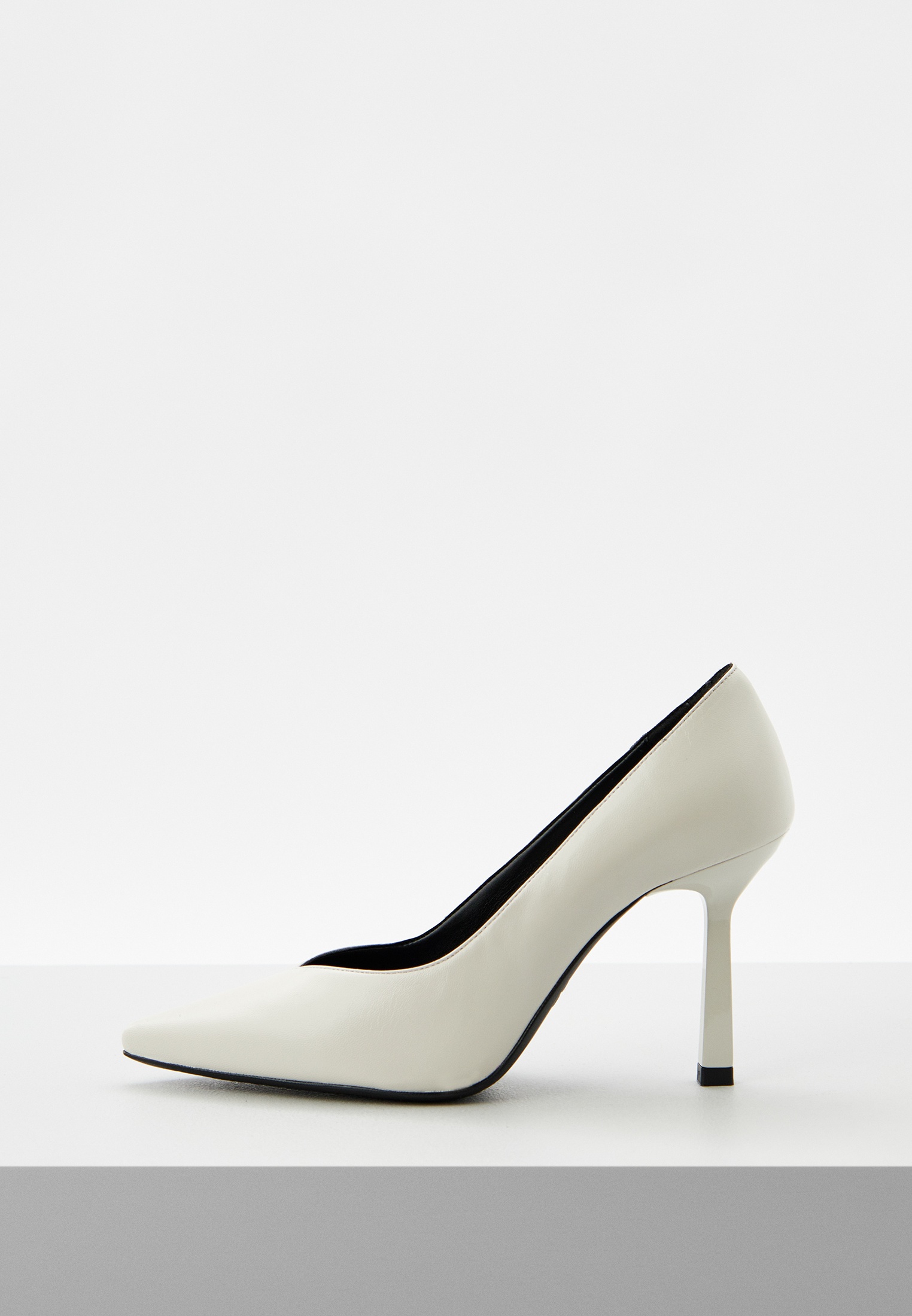 Scarpe Donna HUGO Katniss - Pump In Pelle, Tacco 90mm, Made In Portugal, Qualità Premium - Foto 10