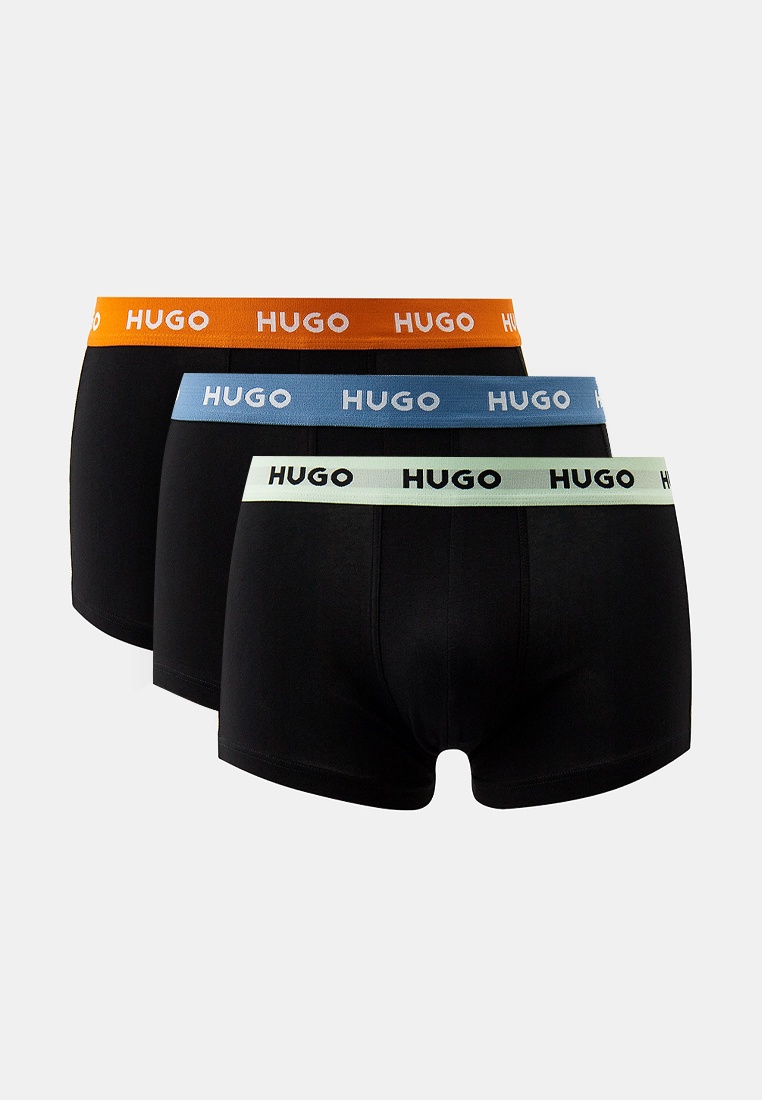 Трусы 3 шт. Hugo TRUNK TRIPLET PACK, цвет: черный, RTLADN919001 ...