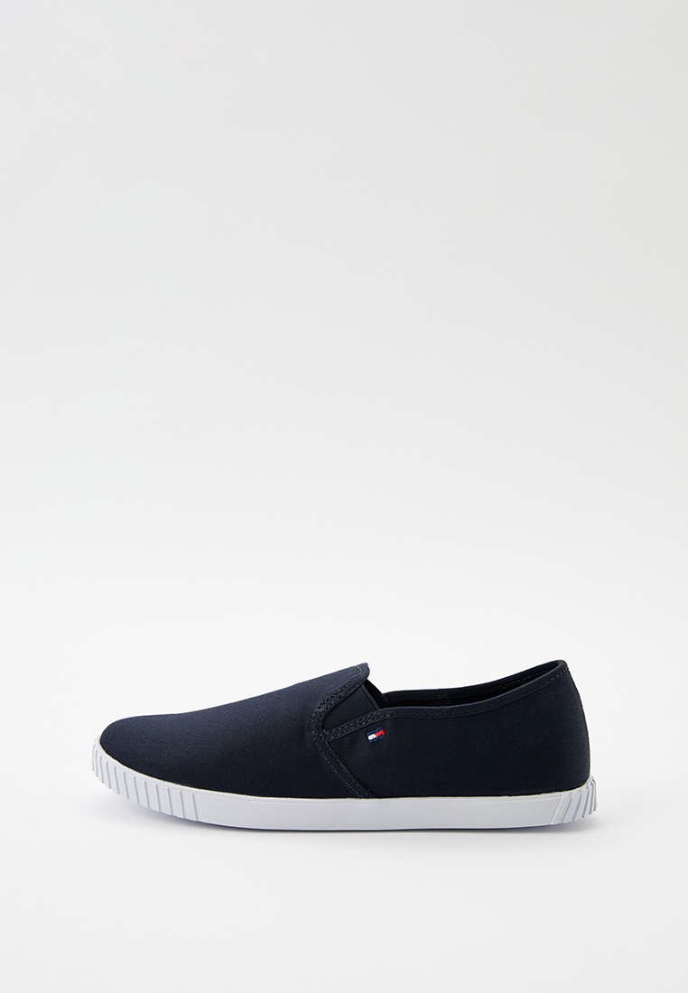 Слипоны Tommy Hilfiger, цвет: синий, RTLADO098201 — купить в интернет ...