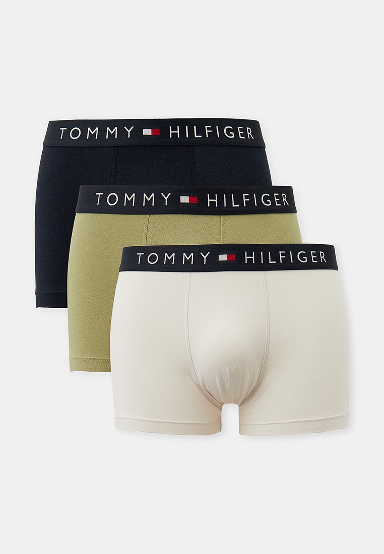 Трусы 3 шт. Tommy Hilfiger TRUNK, цвет: белый, RTLADO104701 — купить в ...