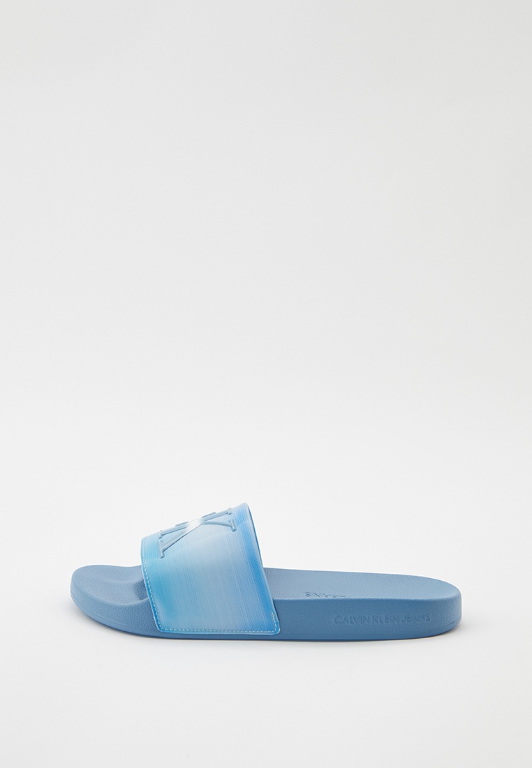 Сланцы Calvin Klein Jeans, цвет: голубой, RTLADO107801 — купить в ...