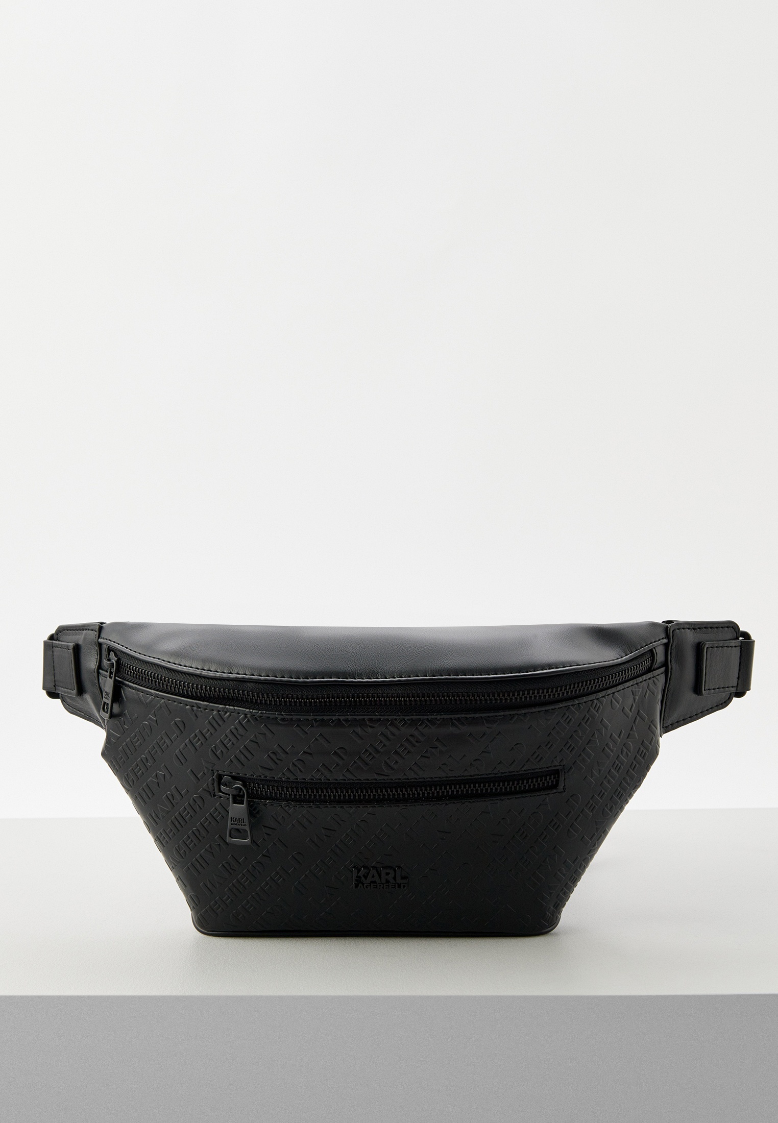 Сумка поясная Karl Lagerfeld, цвет: черный, RTLADO350601 — купить в ...